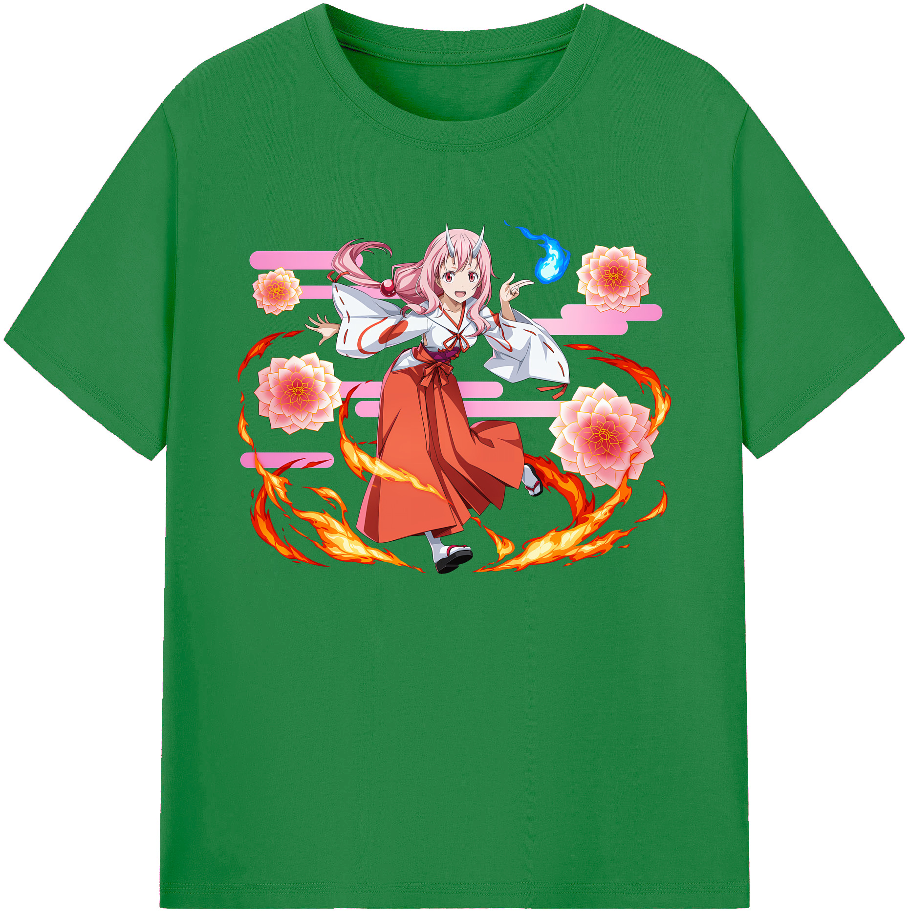 （画像用） 転スラ Regarding Reincarnated to Slime 綿100％ メンズ半袖Tシャツ｜肌触りやわらか＆通気性