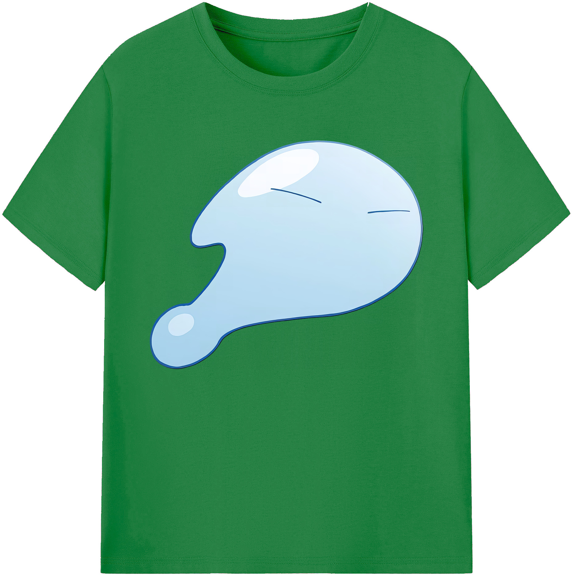 （画像用） 転スラ Regarding Reincarnated to Slime 綿100％ メンズ半袖Tシャツ｜肌触りやわらか＆通気性