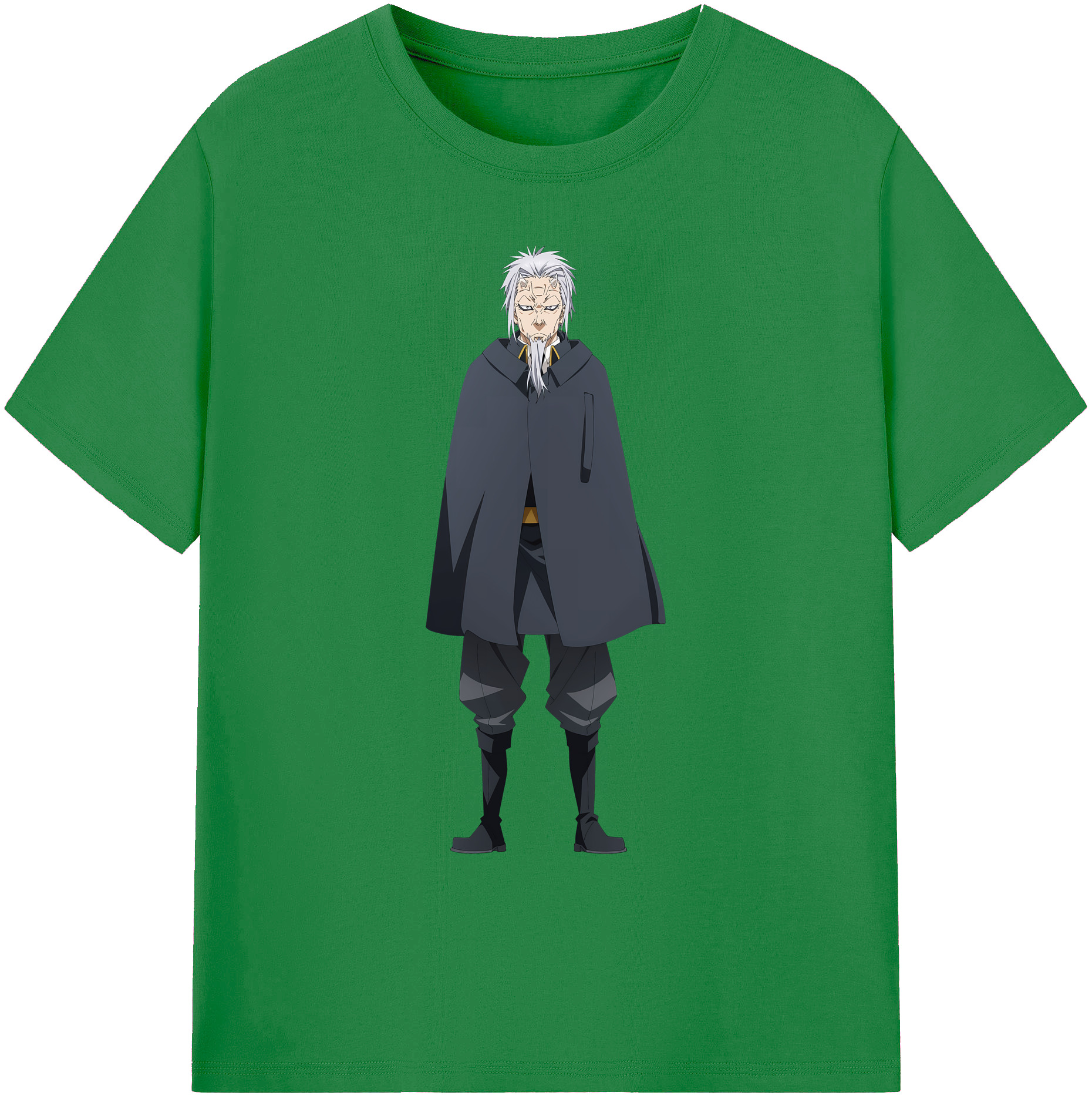 （画像用） 転スラ Regarding Reincarnated to Slime 綿100％ メンズ半袖Tシャツ｜肌触りやわらか＆通気性