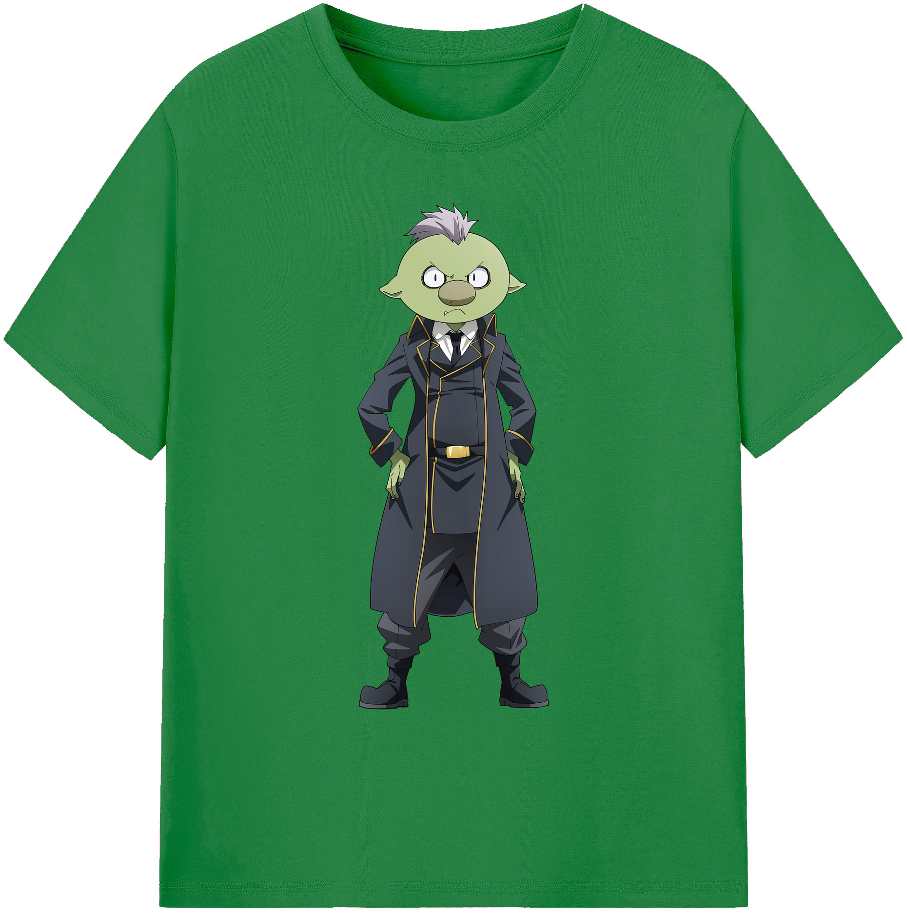 （画像用） 転スラ Regarding Reincarnated to Slime 綿100％ メンズ半袖Tシャツ｜肌触りやわらか＆通気性