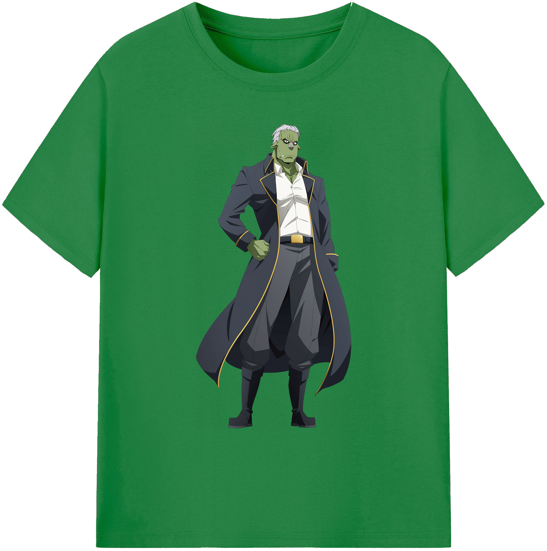 （画像用） 転スラ Regarding Reincarnated to Slime 綿100％ メンズ半袖Tシャツ｜肌触りやわらか＆通気性