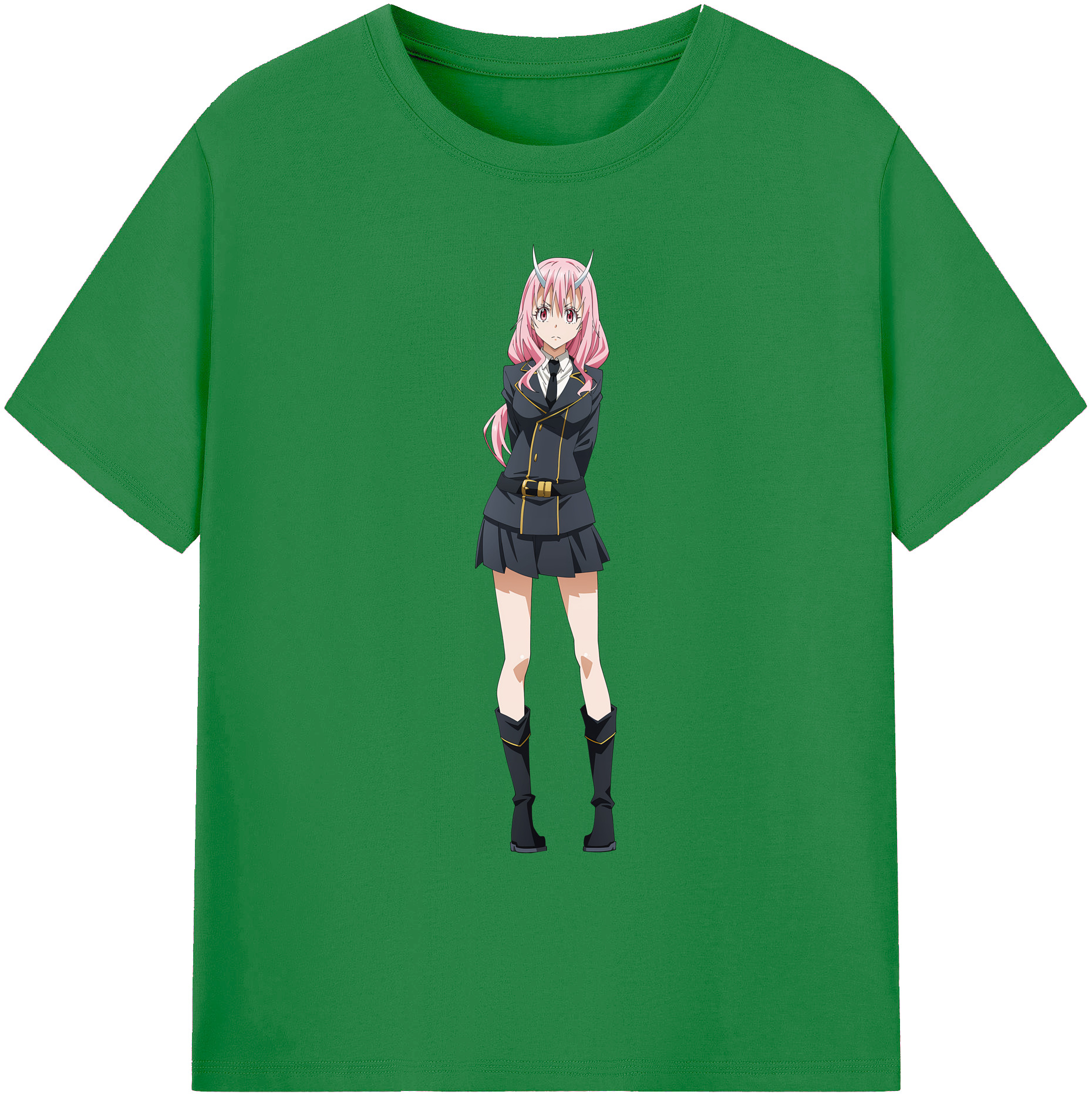 （画像用） 転スラ Regarding Reincarnated to Slime 綿100％ メンズ半袖Tシャツ｜肌触りやわらか＆通気性