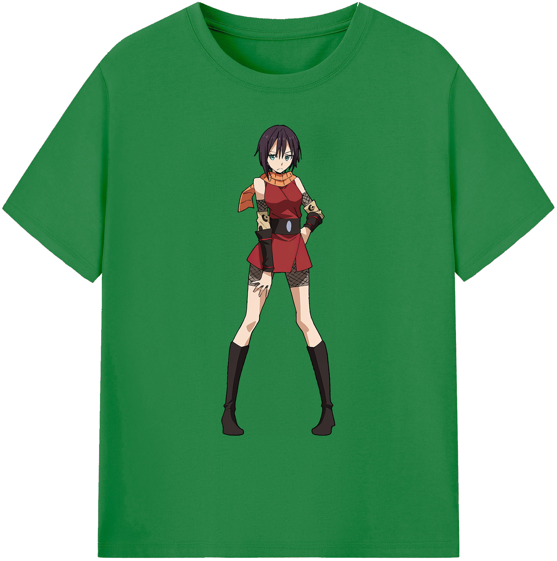 （画像用） 転スラ Regarding Reincarnated to Slime 綿100％ メンズ半袖Tシャツ｜肌触りやわらか＆通気性