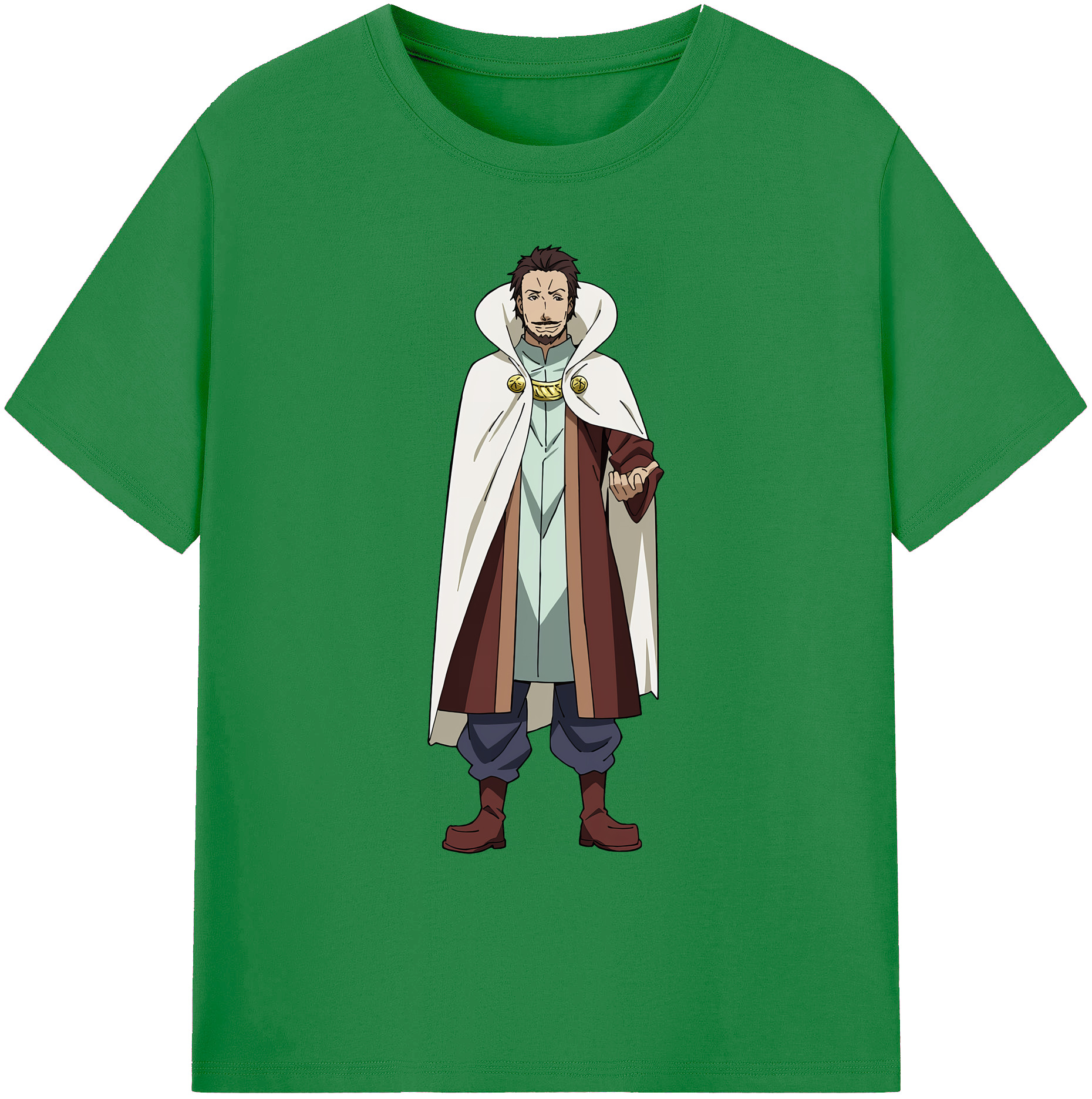 （画像用） 転スラ Regarding Reincarnated to Slime 綿100％ メンズ半袖Tシャツ｜肌触りやわらか＆通気性
