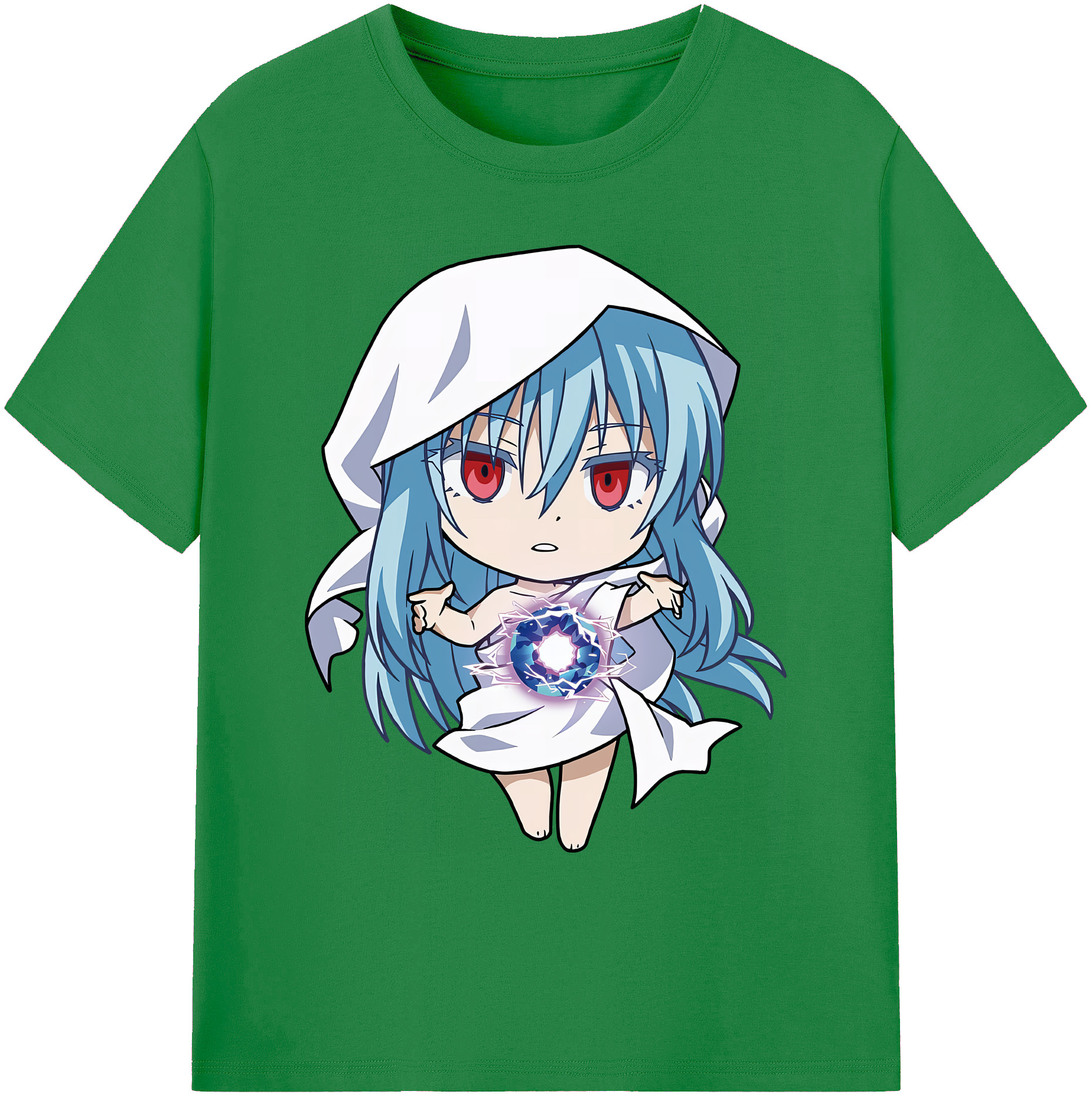 （画像用） 転スラ Regarding Reincarnated to Slime 綿100％ メンズ半袖Tシャツ｜肌触りやわらか＆通気性