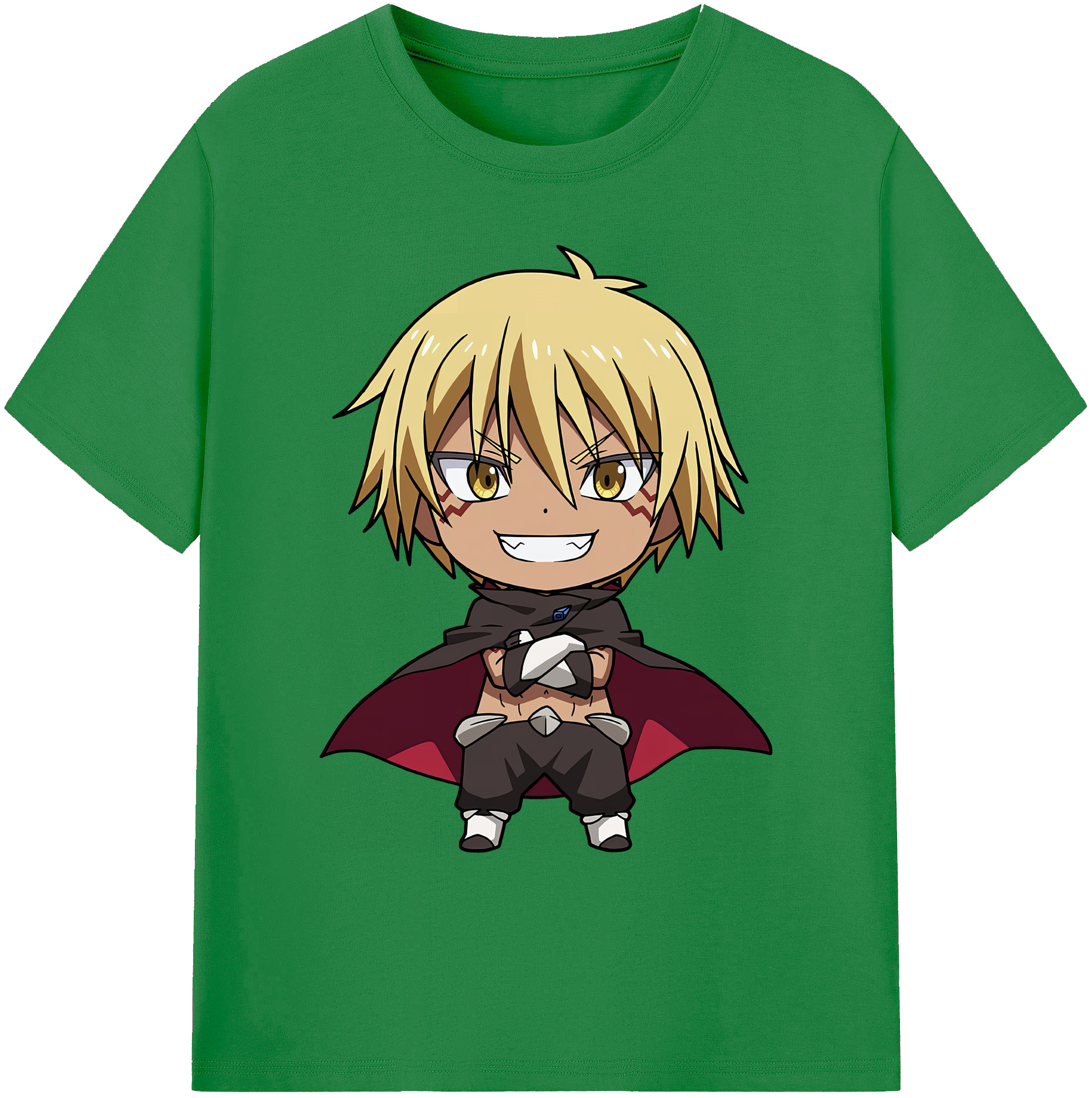 （画像用） 転スラ Regarding Reincarnated to Slime 綿100％ メンズ半袖Tシャツ｜肌触りやわらか＆通気性