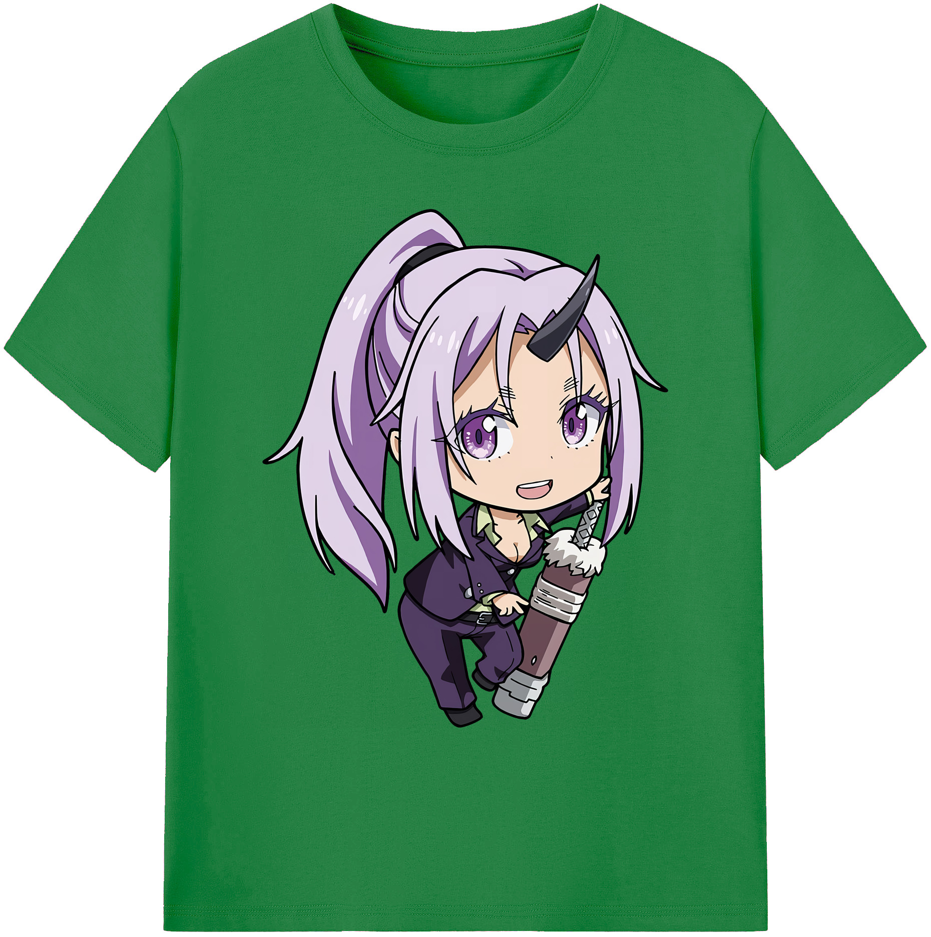 （画像用） 転スラ Regarding Reincarnated to Slime 綿100％ メンズ半袖Tシャツ｜肌触りやわらか＆通気性
