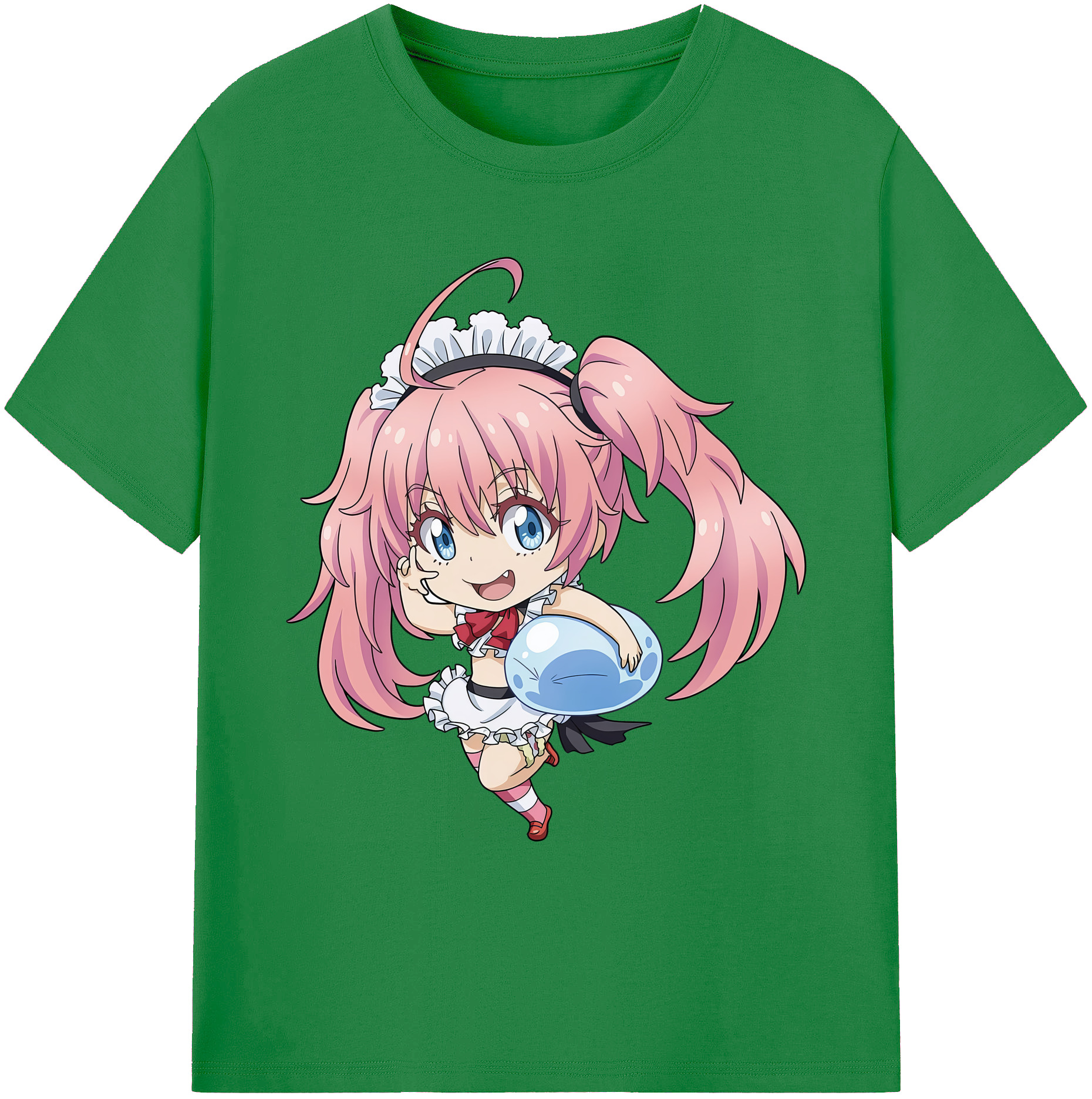 （画像用） 転スラ Regarding Reincarnated to Slime 綿100％ メンズ半袖Tシャツ｜肌触りやわらか＆通気性