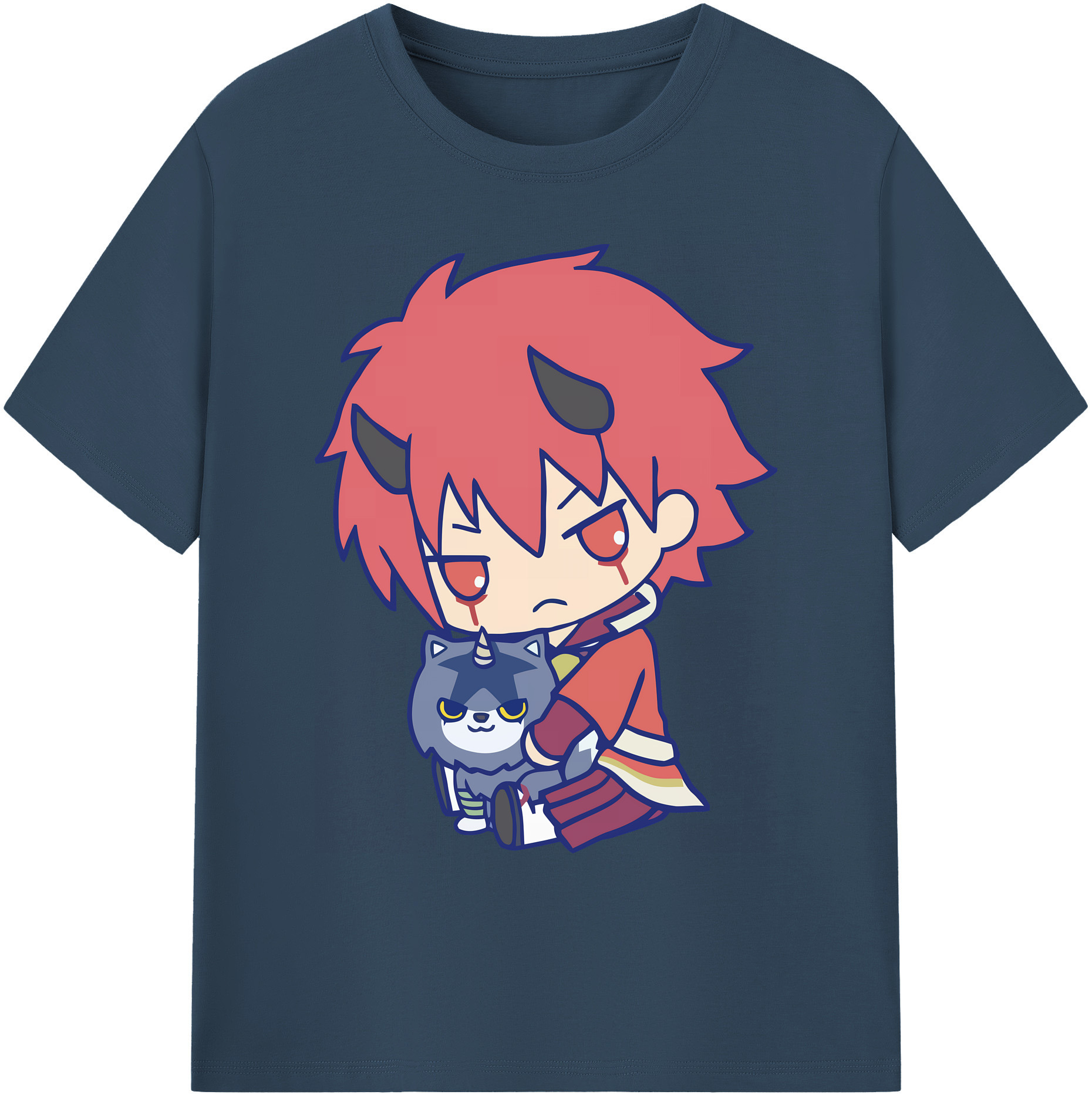 （画像用） 転スラ Regarding Reincarnated to Slime 綿100％ メンズ半袖Tシャツ｜肌触りやわらか＆通気性