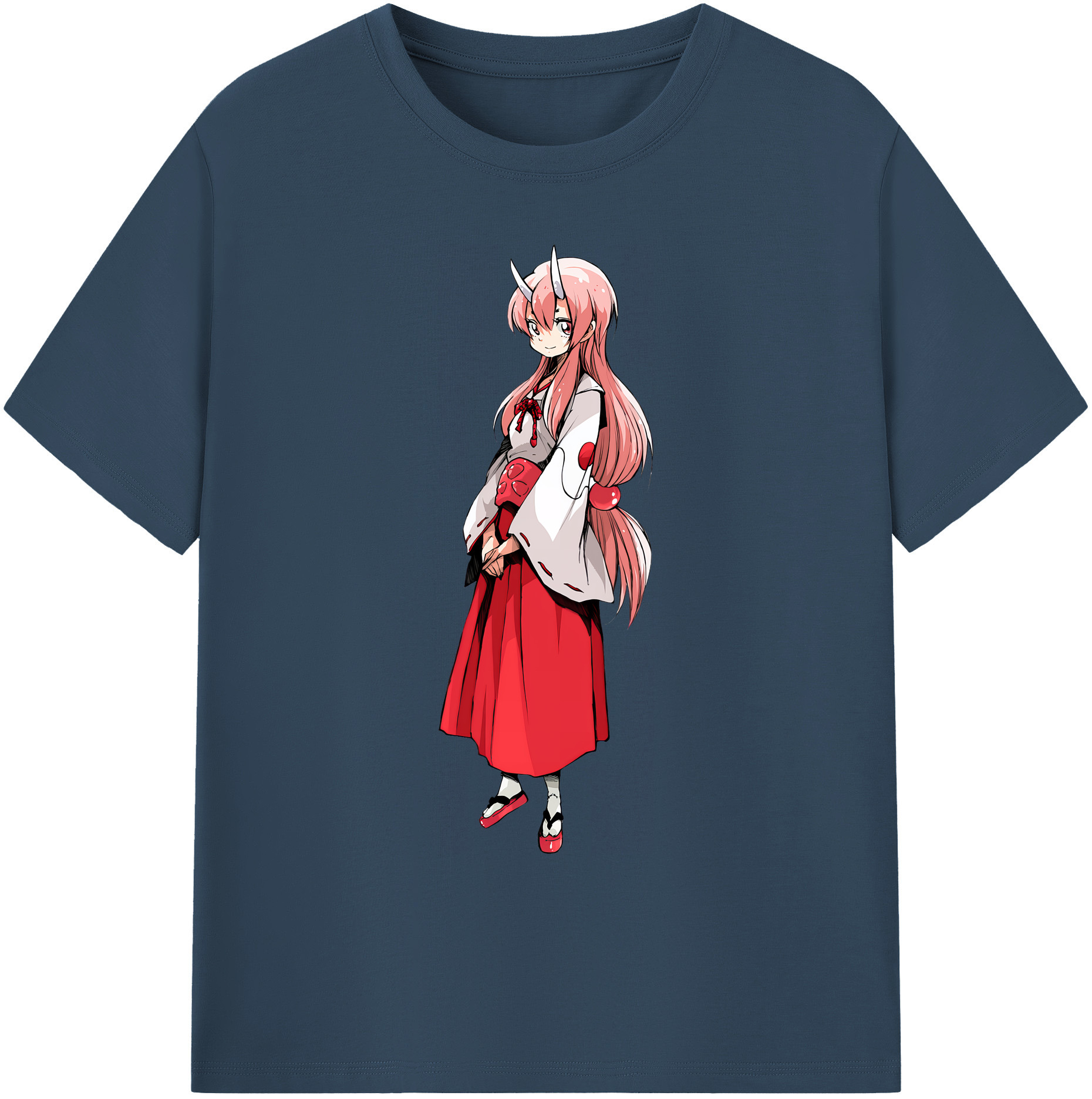 （画像用） 転スラ Regarding Reincarnated to Slime 綿100％ メンズ半袖Tシャツ｜肌触りやわらか＆通気性