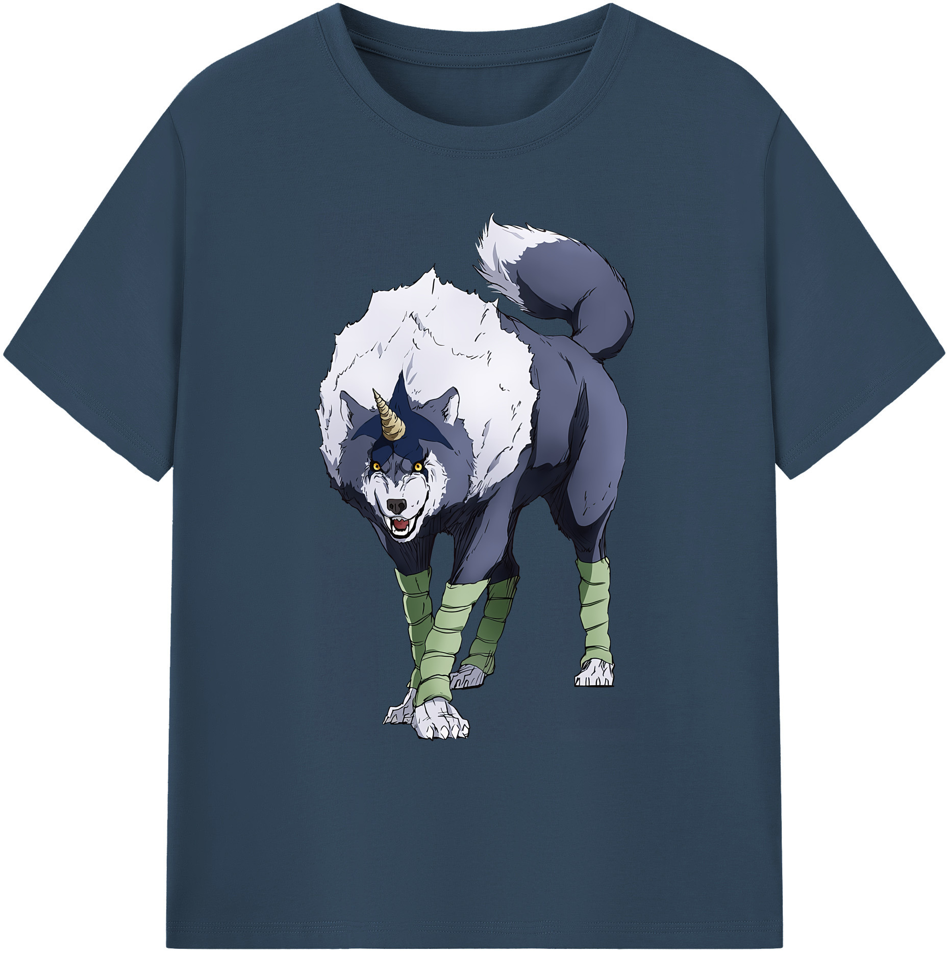 （画像用） 転スラ Regarding Reincarnated to Slime 綿100％ メンズ半袖Tシャツ｜肌触りやわらか＆通気性