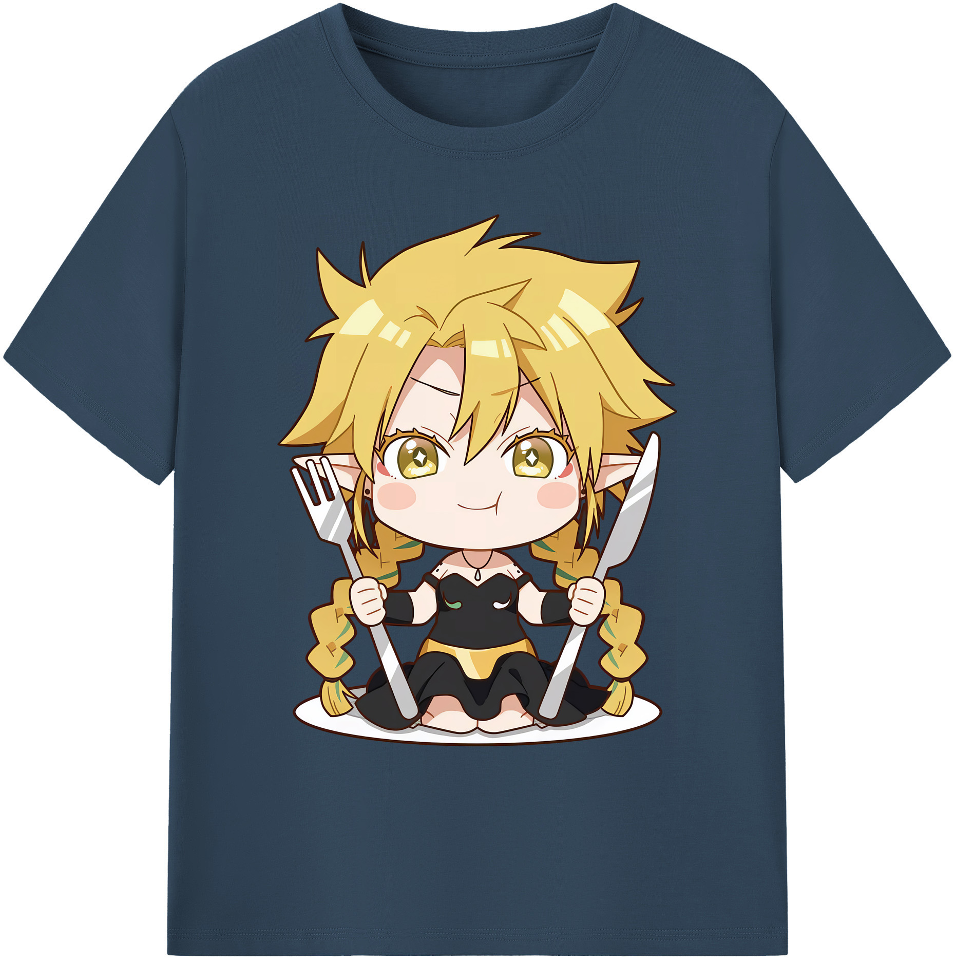 （画像用） 転スラ Regarding Reincarnated to Slime 綿100％ メンズ半袖Tシャツ｜肌触りやわらか＆通気性