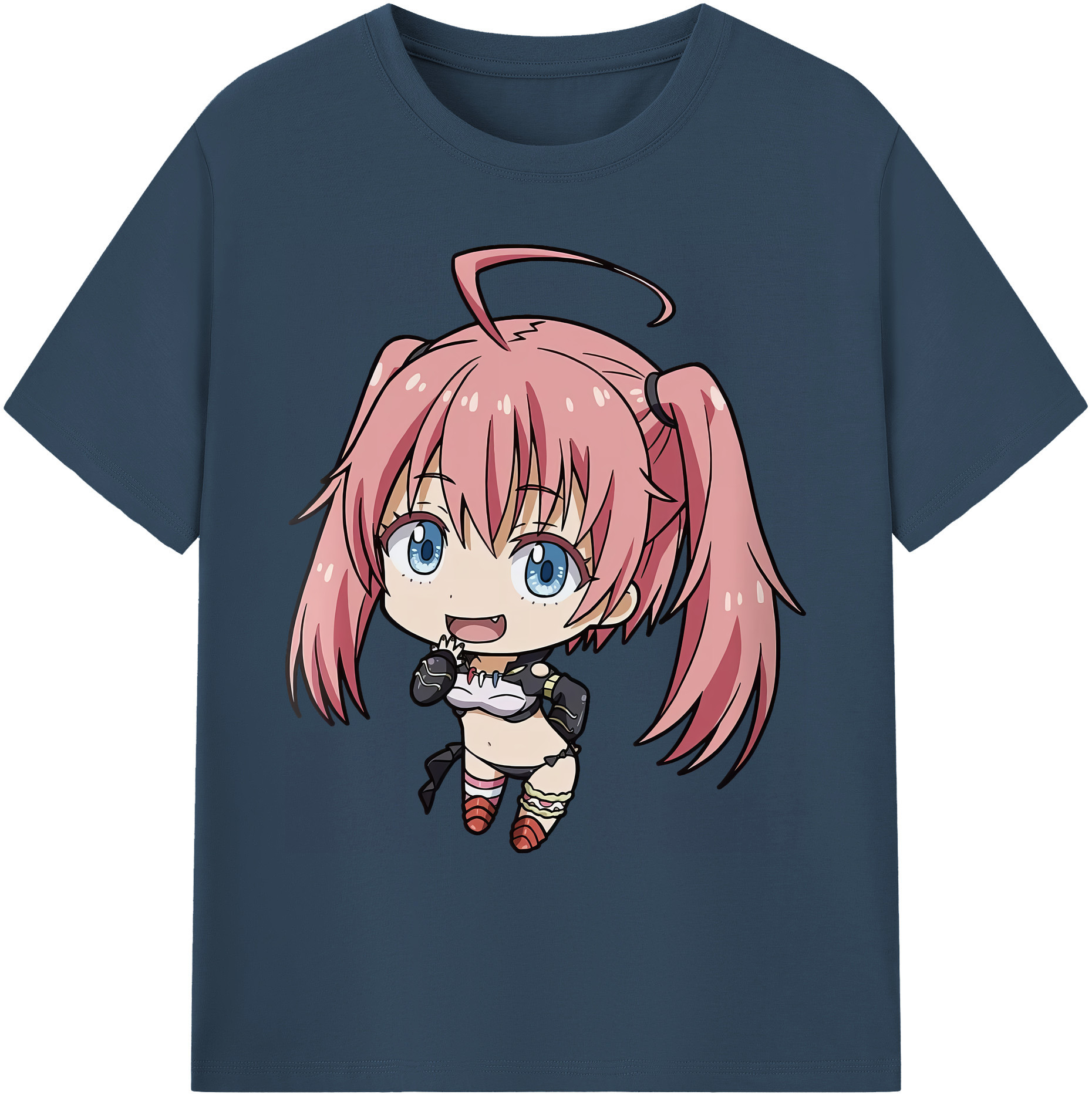 （画像用） 転スラ Regarding Reincarnated to Slime 綿100％ メンズ半袖Tシャツ｜肌触りやわらか＆通気性