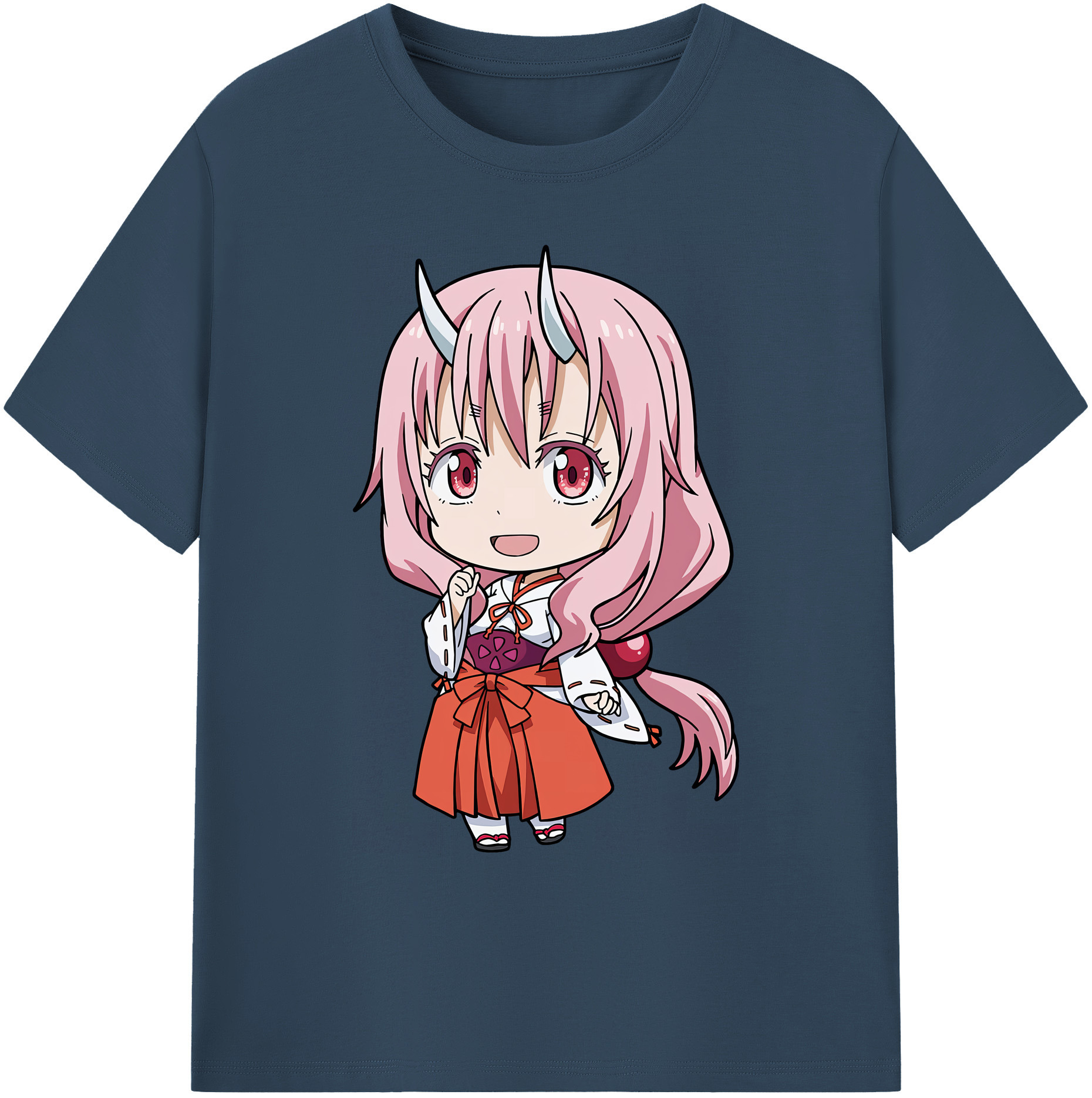 （画像用） 転スラ Regarding Reincarnated to Slime 綿100％ メンズ半袖Tシャツ｜肌触りやわらか＆通気性