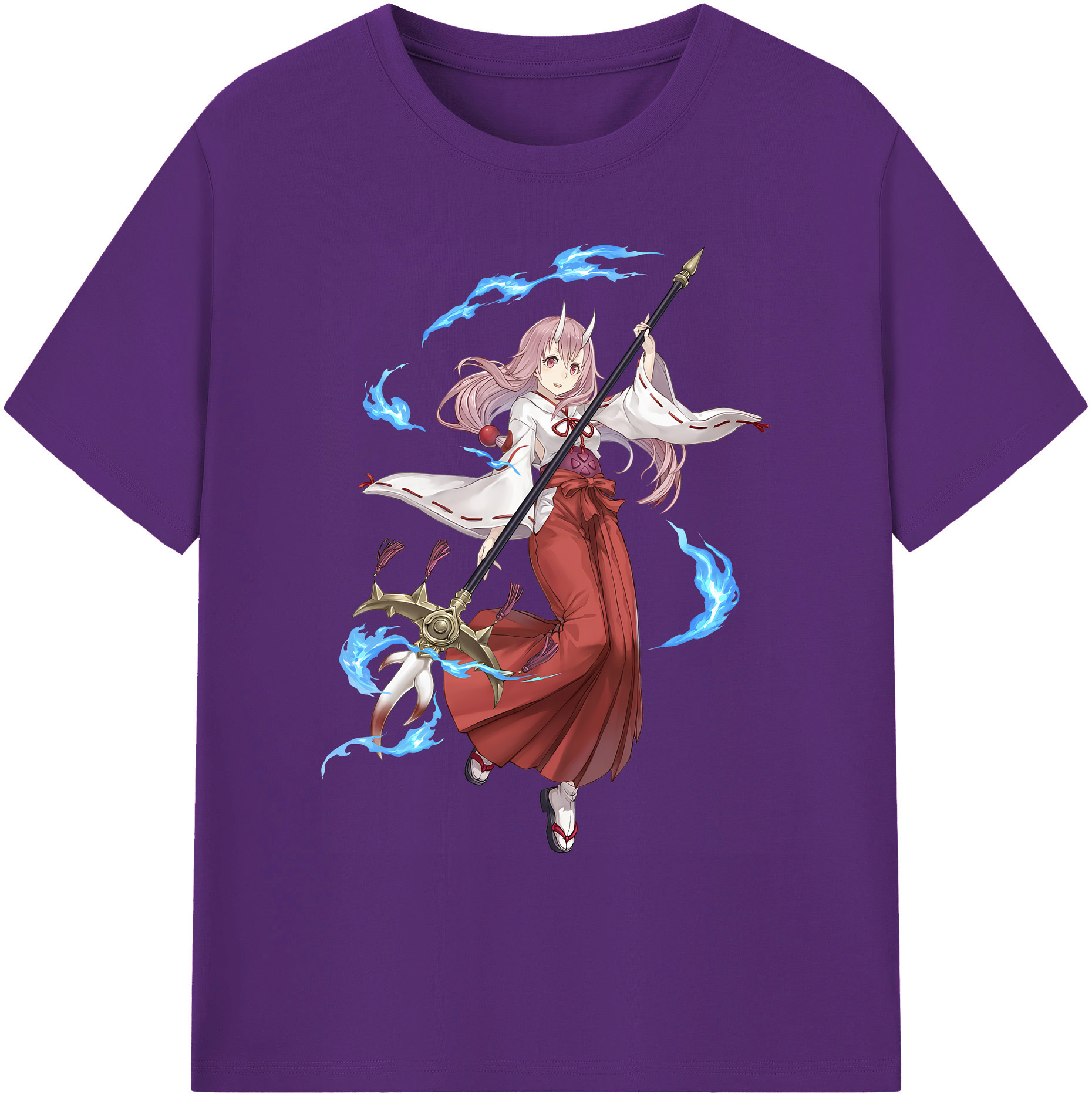 （画像用） 転スラ Regarding Reincarnated to Slime 綿100％ メンズ半袖Tシャツ｜肌触りやわらか＆通気性