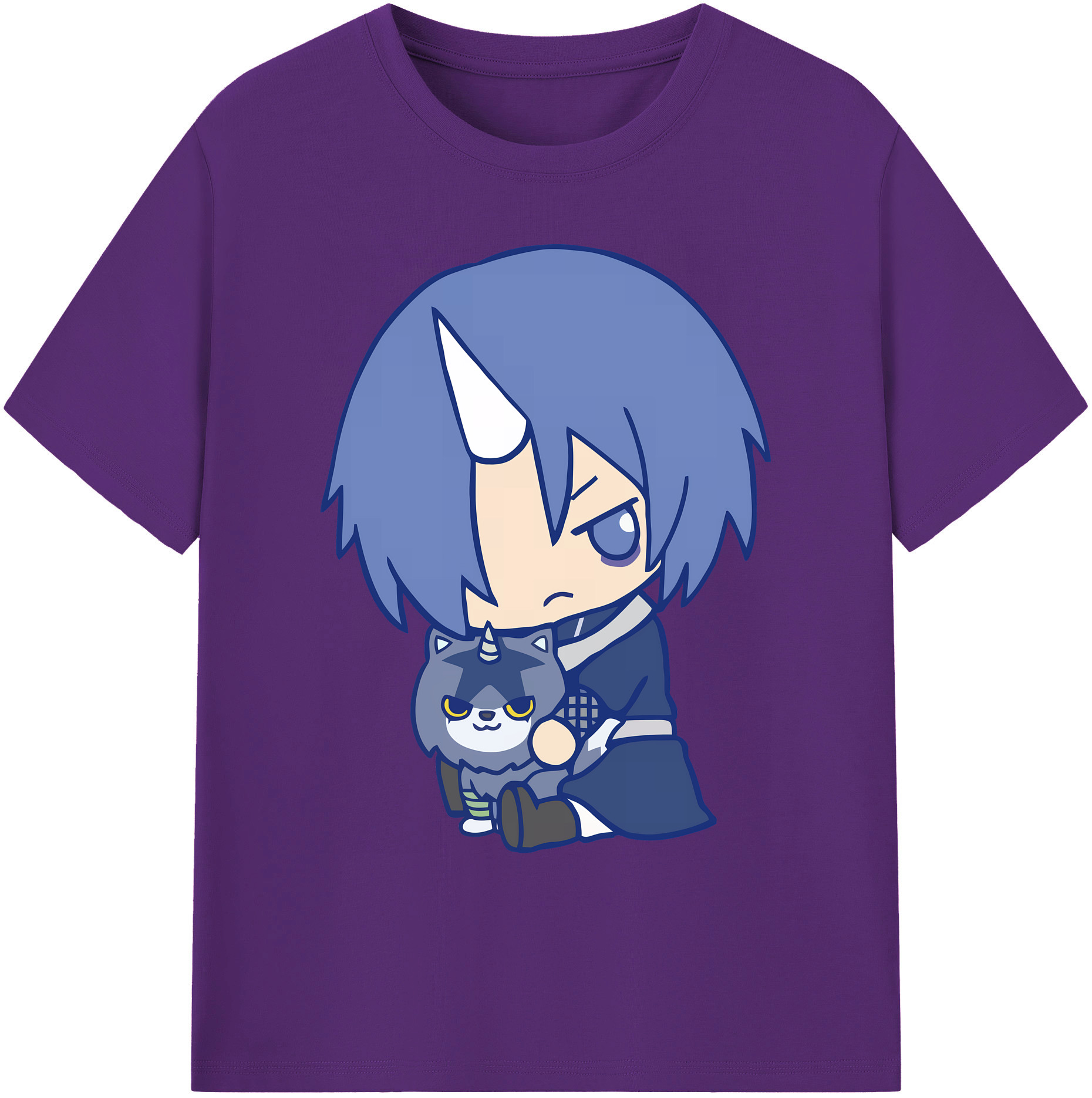 （画像用） 転スラ Regarding Reincarnated to Slime 綿100％ メンズ半袖Tシャツ｜肌触りやわらか＆通気性