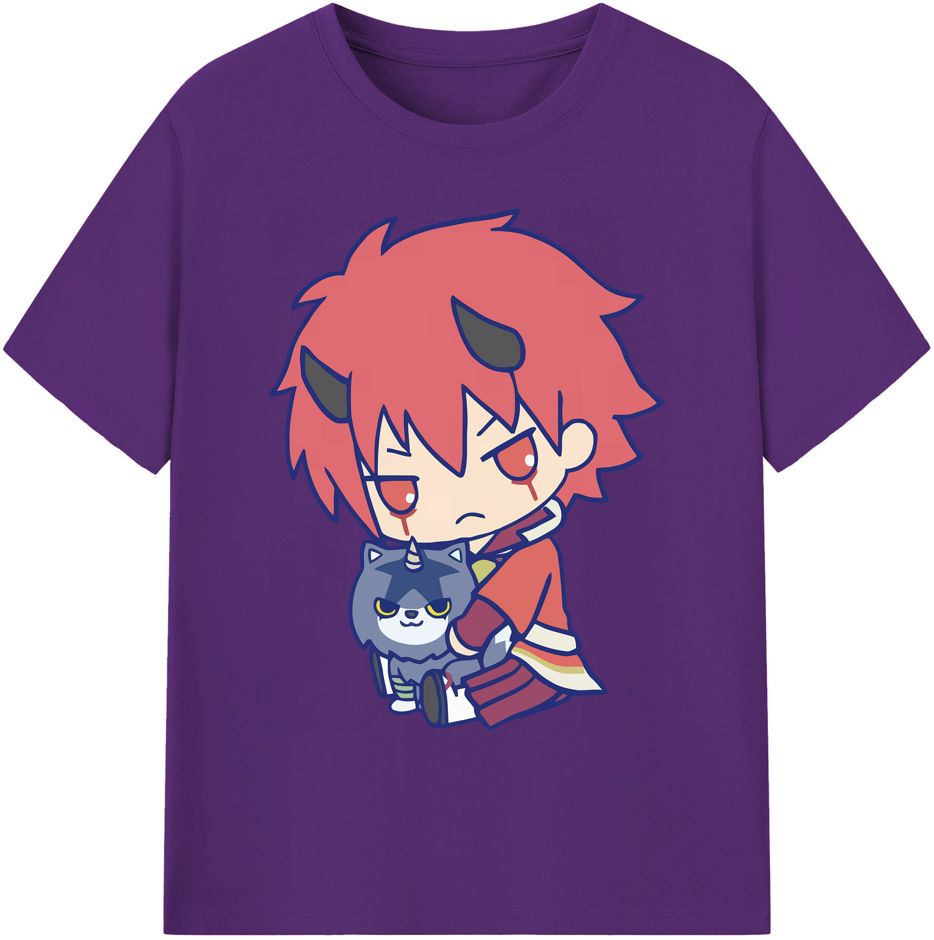 （画像用） 転スラ Regarding Reincarnated to Slime 綿100％ メンズ半袖Tシャツ｜肌触りやわらか＆通気性