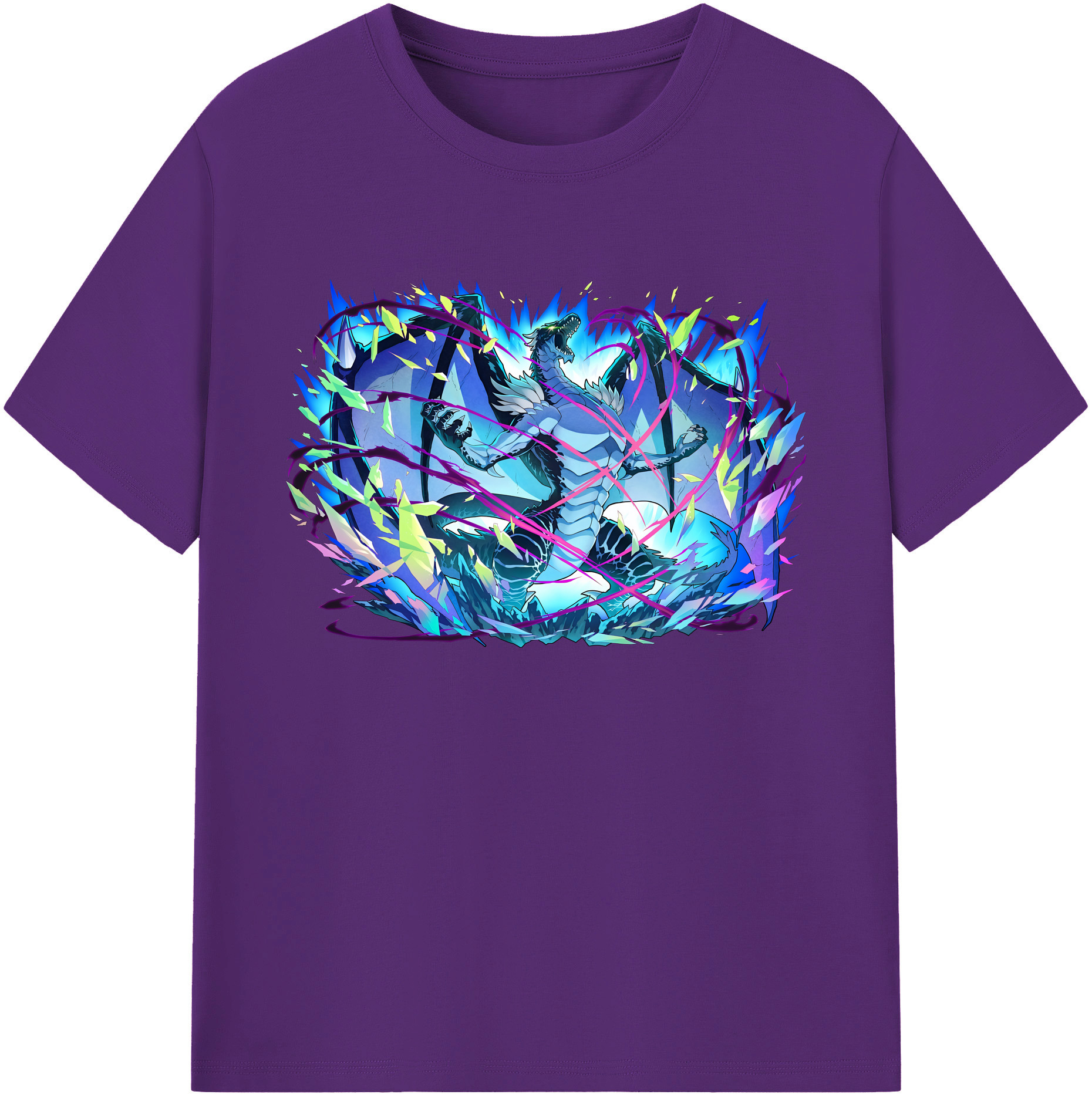 （画像用） 転スラ Regarding Reincarnated to Slime 綿100％ メンズ半袖Tシャツ｜肌触りやわらか＆通気性