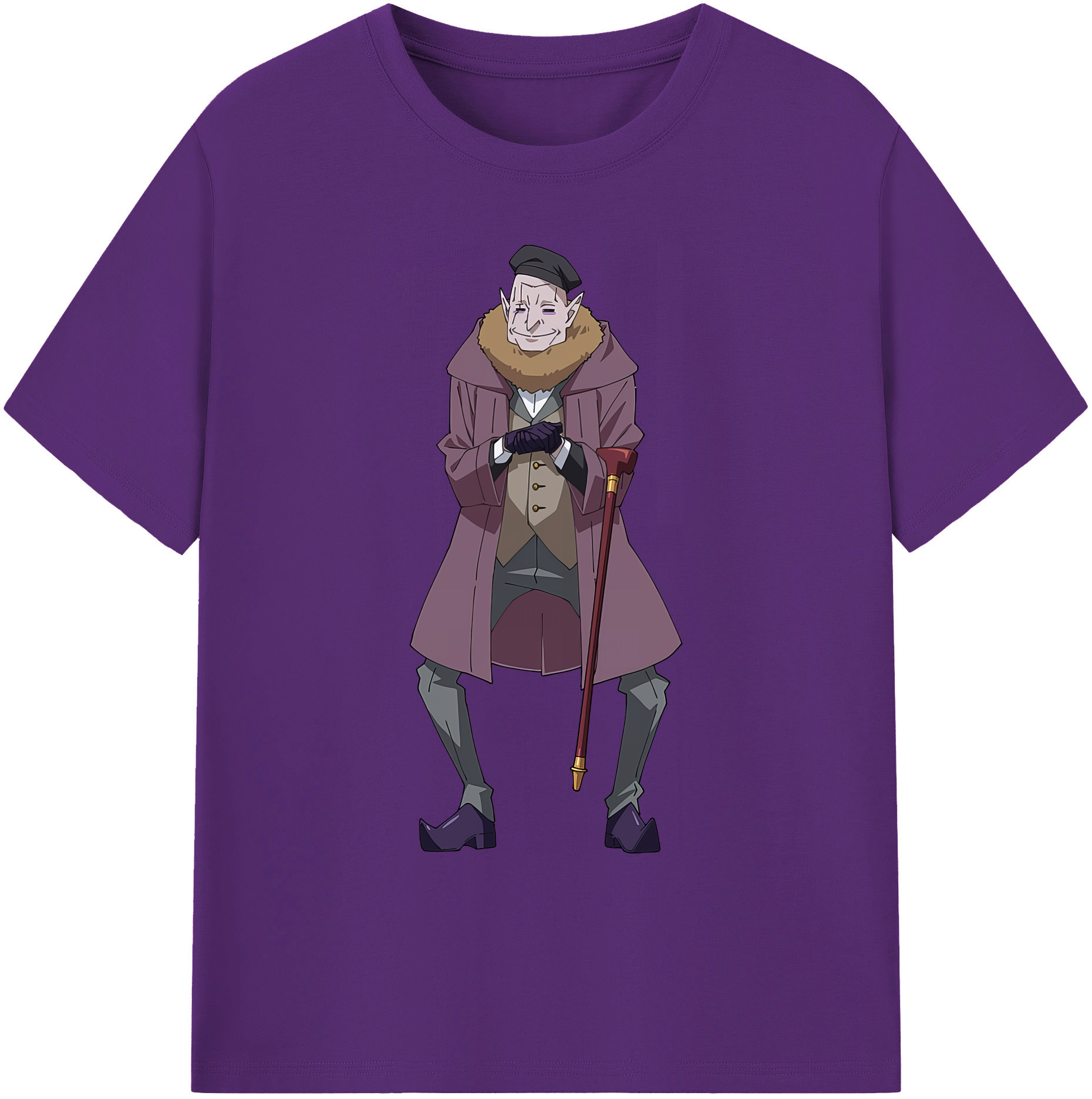 （画像用） 転スラ Regarding Reincarnated to Slime 綿100％ メンズ半袖Tシャツ｜肌触りやわらか＆通気性