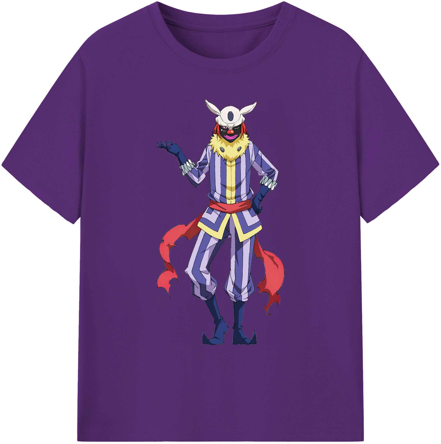 （画像用） 転スラ Regarding Reincarnated to Slime 綿100％ メンズ半袖Tシャツ｜肌触りやわらか＆通気性