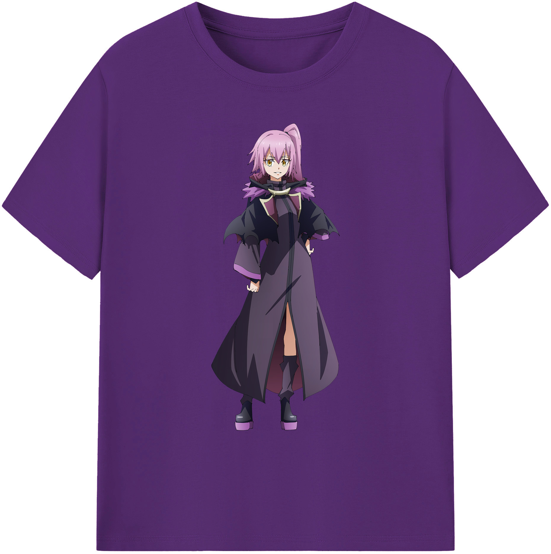 （画像用） 転スラ Regarding Reincarnated to Slime 綿100％ メンズ半袖Tシャツ｜肌触りやわらか＆通気性