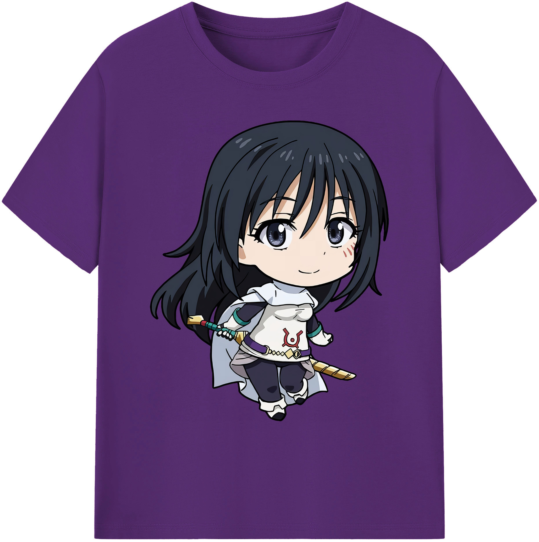 （画像用） 転スラ Regarding Reincarnated to Slime 綿100％ メンズ半袖Tシャツ｜肌触りやわらか＆通気性