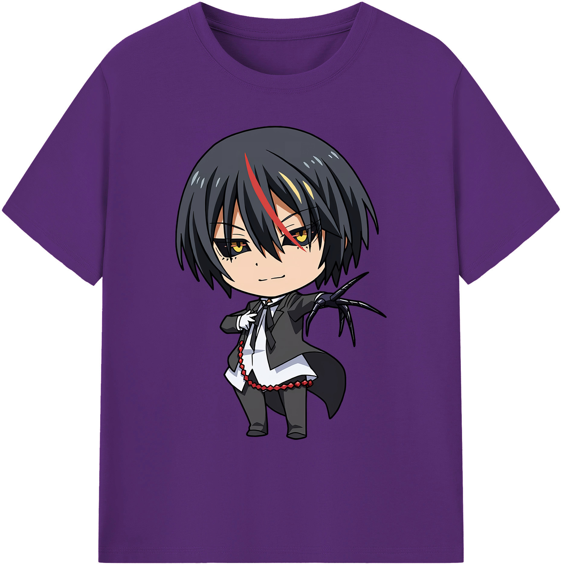 （画像用） 転スラ Regarding Reincarnated to Slime 綿100％ メンズ半袖Tシャツ｜肌触りやわらか＆通気性