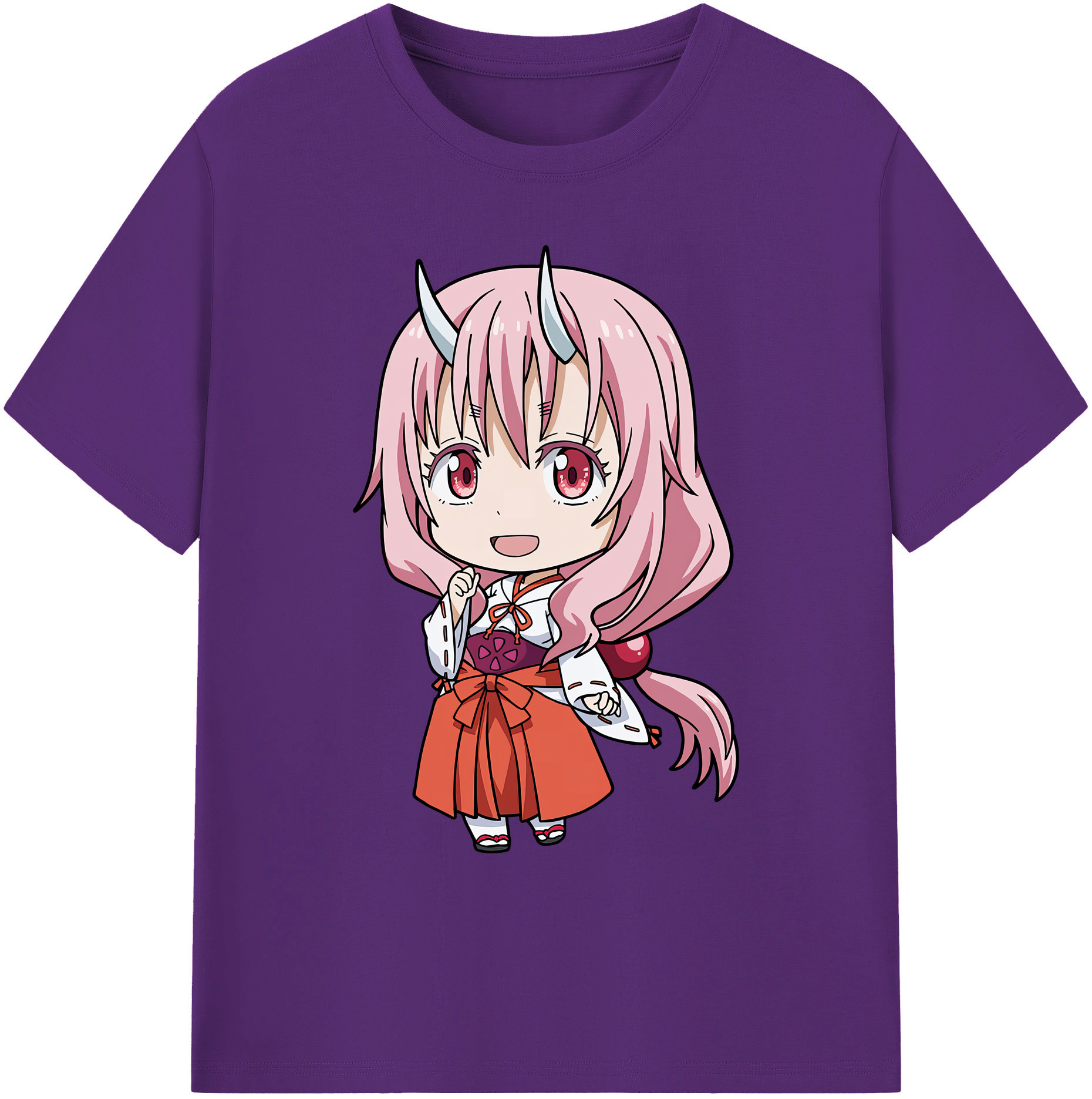 （画像用） 転スラ Regarding Reincarnated to Slime 綿100％ メンズ半袖Tシャツ｜肌触りやわらか＆通気性
