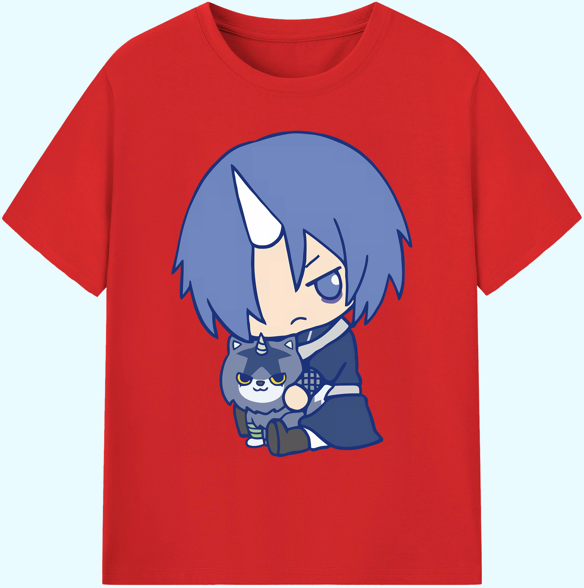 （画像用） 転スラ Regarding Reincarnated to Slime 綿100％ メンズ半袖Tシャツ｜肌触りやわらか＆通気性