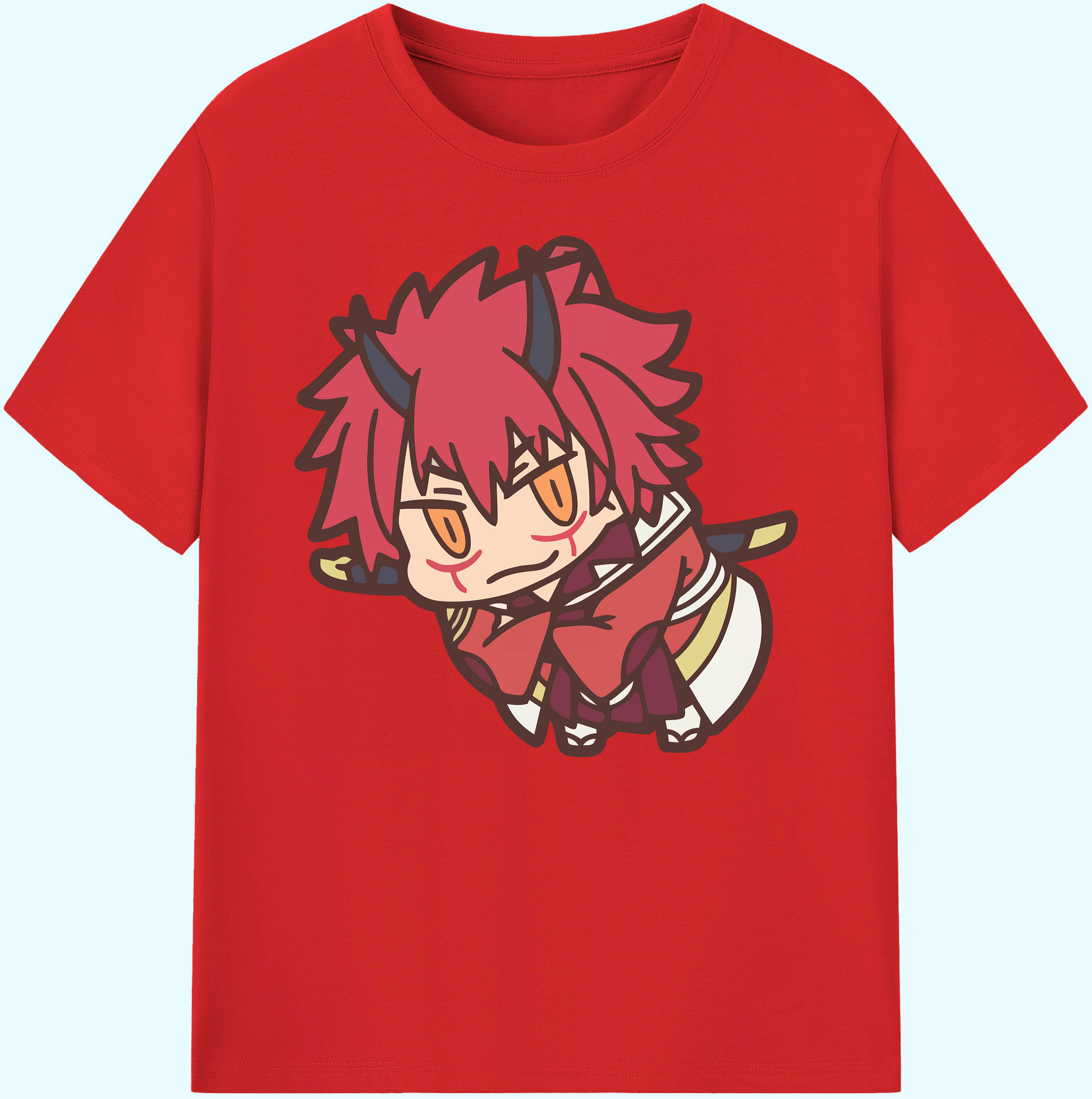 （画像用） 転スラ Regarding Reincarnated to Slime 綿100％ メンズ半袖Tシャツ｜肌触りやわらか＆通気性