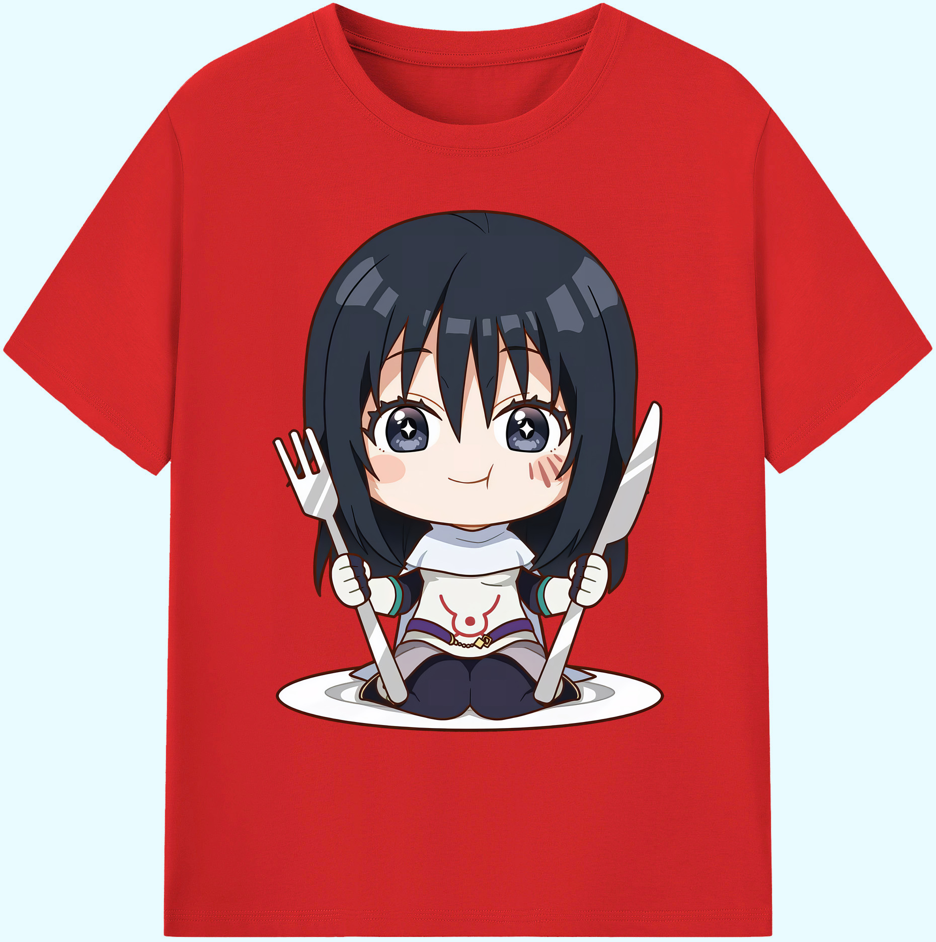 （画像用） 転スラ Regarding Reincarnated to Slime 綿100％ メンズ半袖Tシャツ｜肌触りやわらか＆通気性