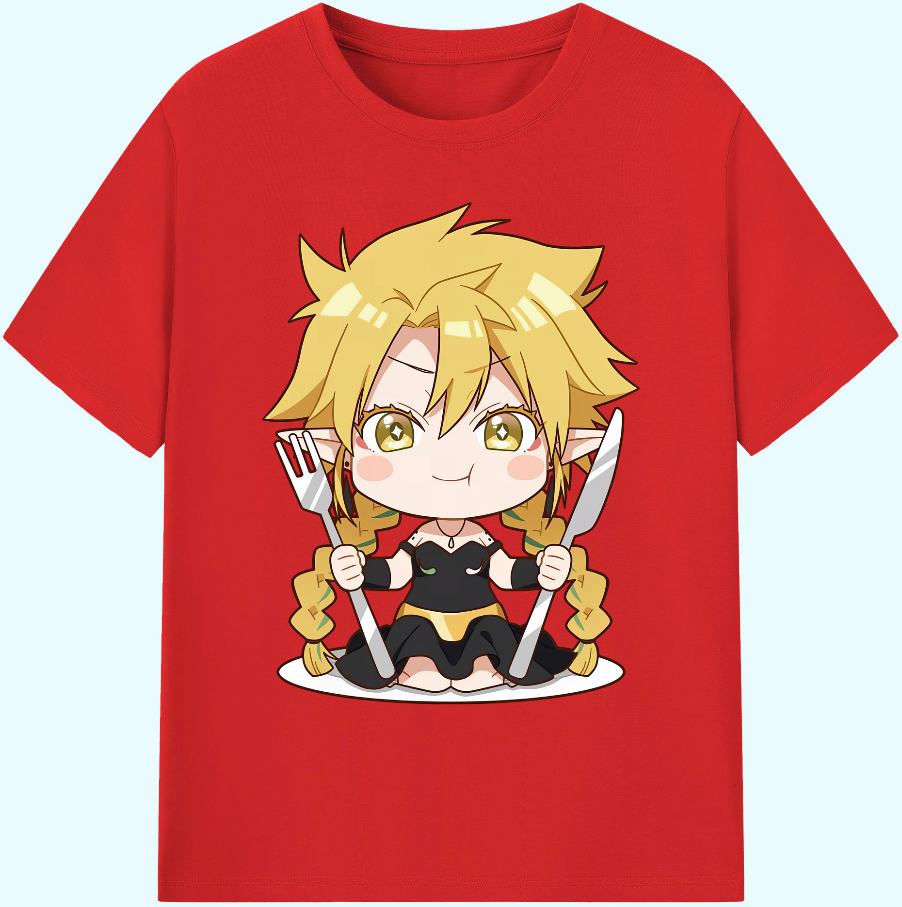 （画像用） 転スラ Regarding Reincarnated to Slime 綿100％ メンズ半袖Tシャツ｜肌触りやわらか＆通気性