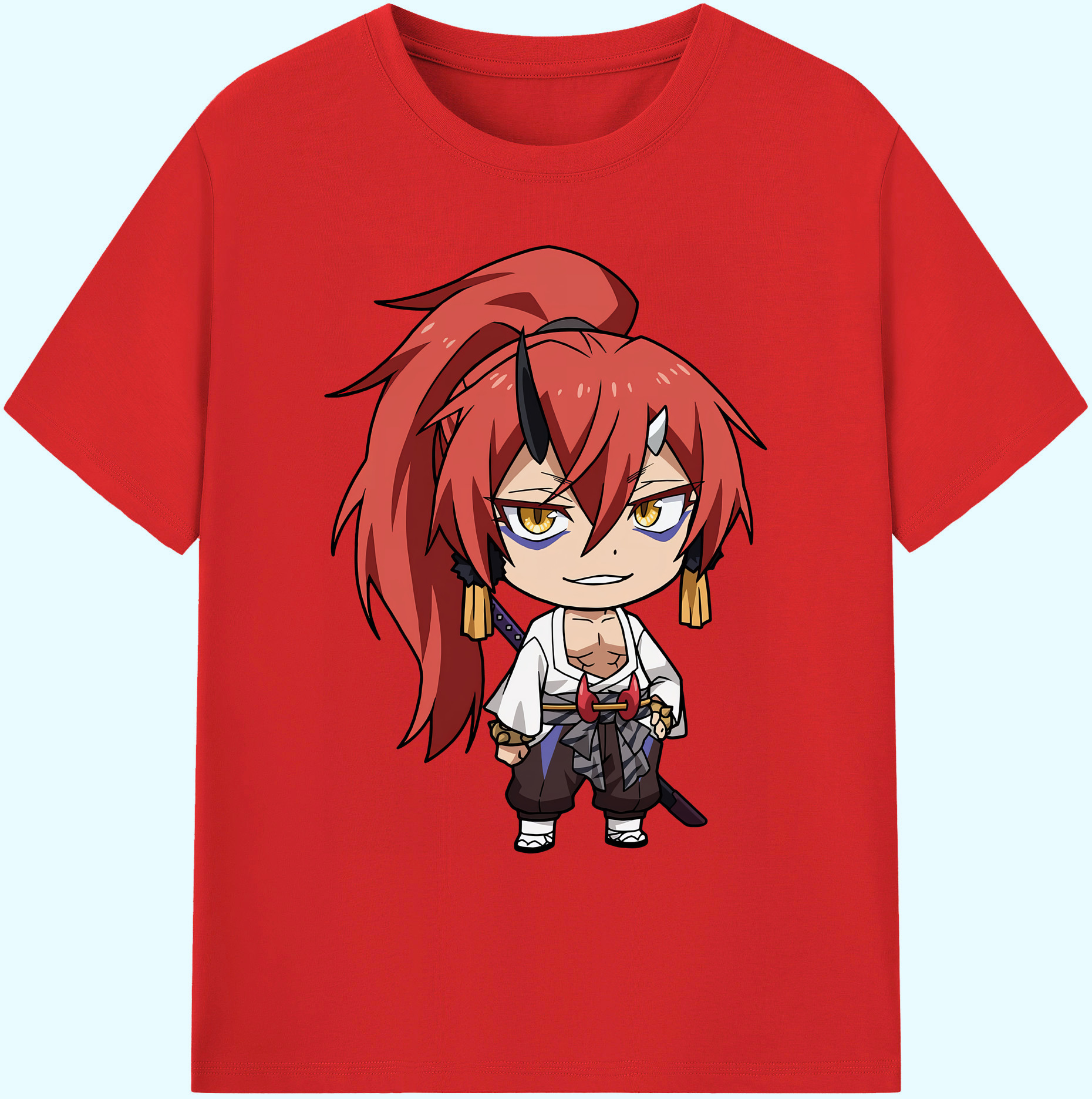 （画像用） 転スラ Regarding Reincarnated to Slime 綿100％ メンズ半袖Tシャツ｜肌触りやわらか＆通気性