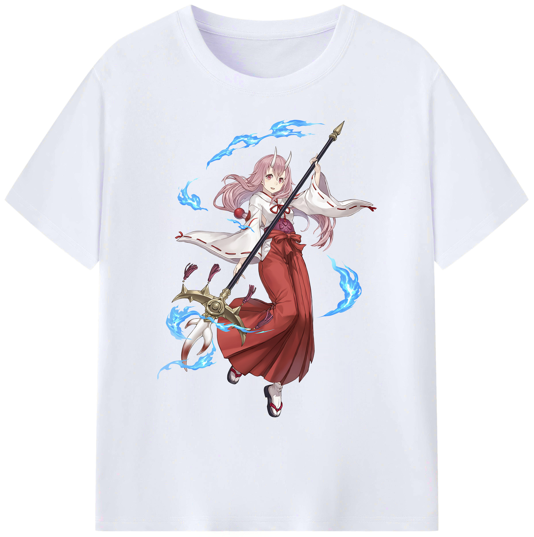 （画像用） 転スラ Regarding Reincarnated to Slime 綿100％ メンズ半袖Tシャツ｜肌触りやわらか＆通気性