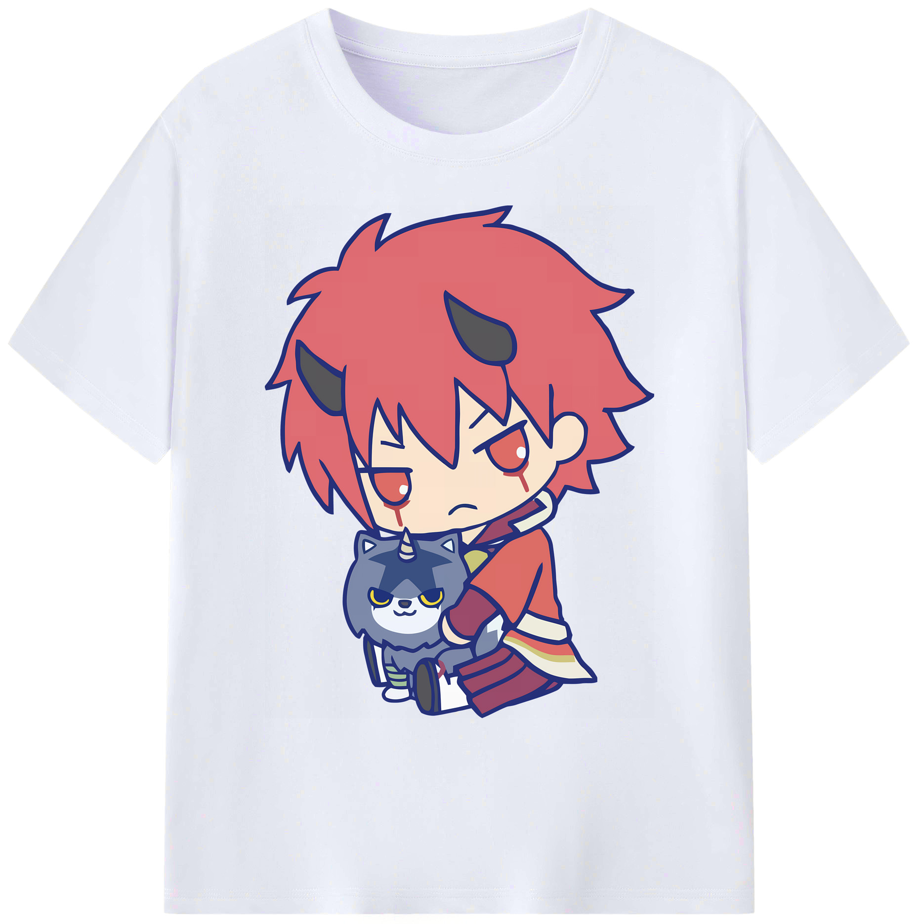 （画像用） 転スラ Regarding Reincarnated to Slime 綿100％ メンズ半袖Tシャツ｜肌触りやわらか＆通気性