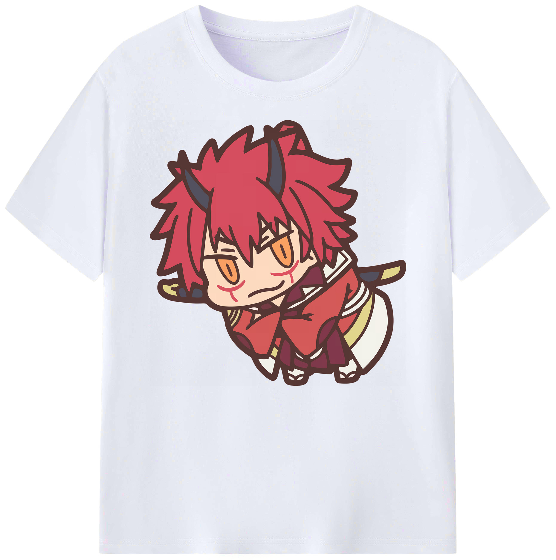 （画像用） 転スラ Regarding Reincarnated to Slime 綿100％ メンズ半袖Tシャツ｜肌触りやわらか＆通気性