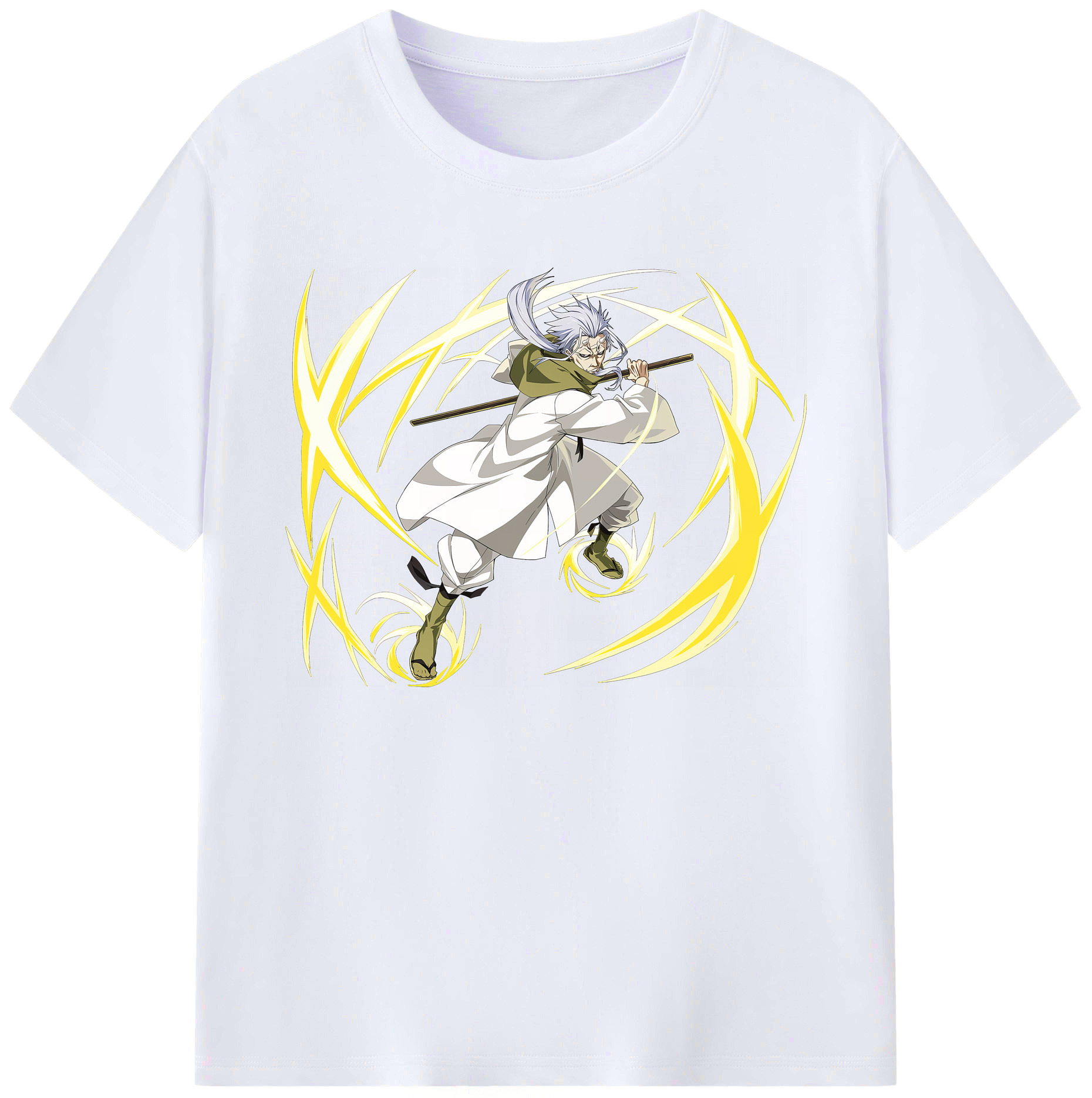（画像用） 転スラ Regarding Reincarnated to Slime 綿100％ メンズ半袖Tシャツ｜肌触りやわらか＆通気性
