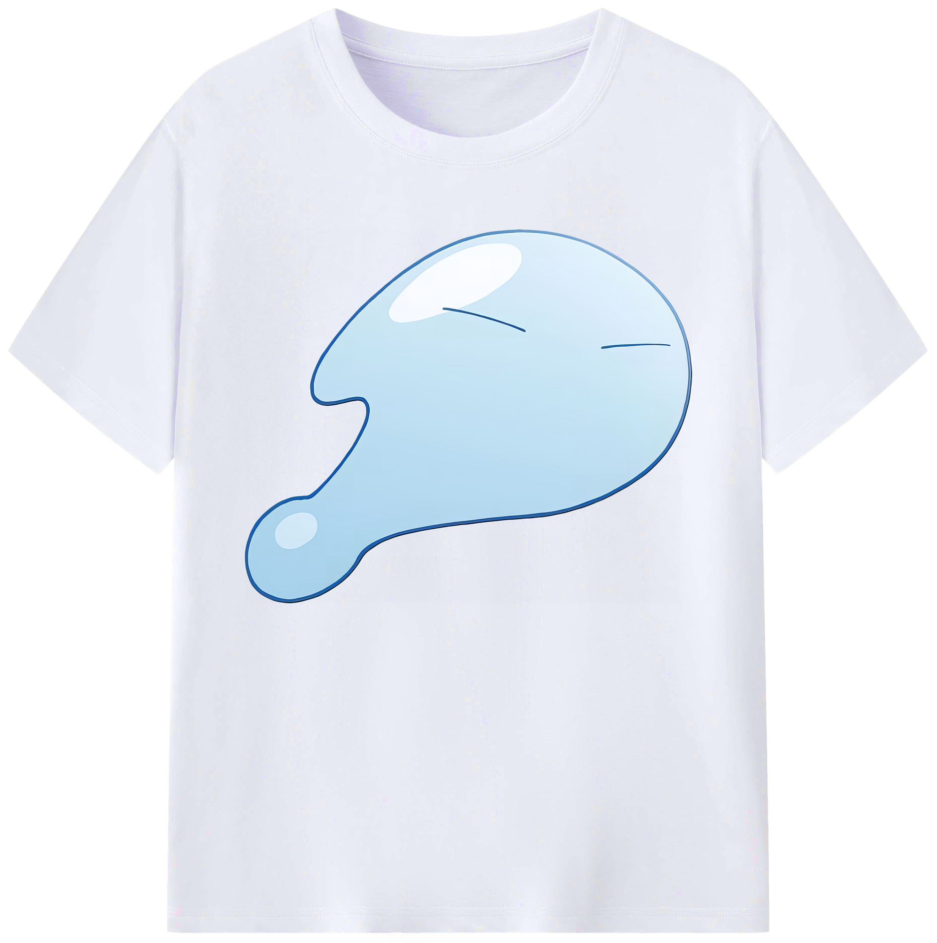 （画像用） 転スラ Regarding Reincarnated to Slime 綿100％ メンズ半袖Tシャツ｜肌触りやわらか＆通気性