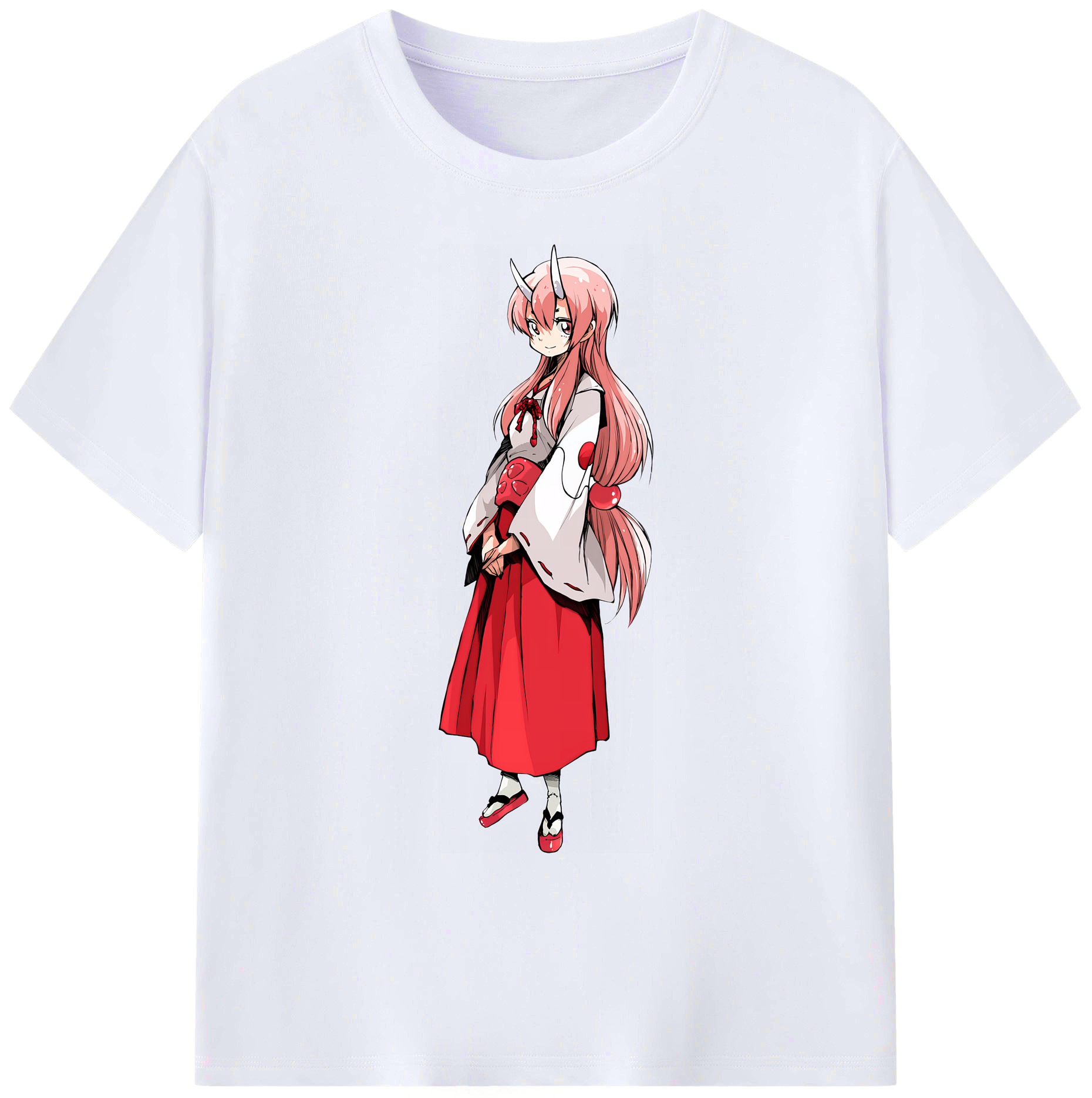 （画像用） 転スラ Regarding Reincarnated to Slime 綿100％ メンズ半袖Tシャツ｜肌触りやわらか＆通気性