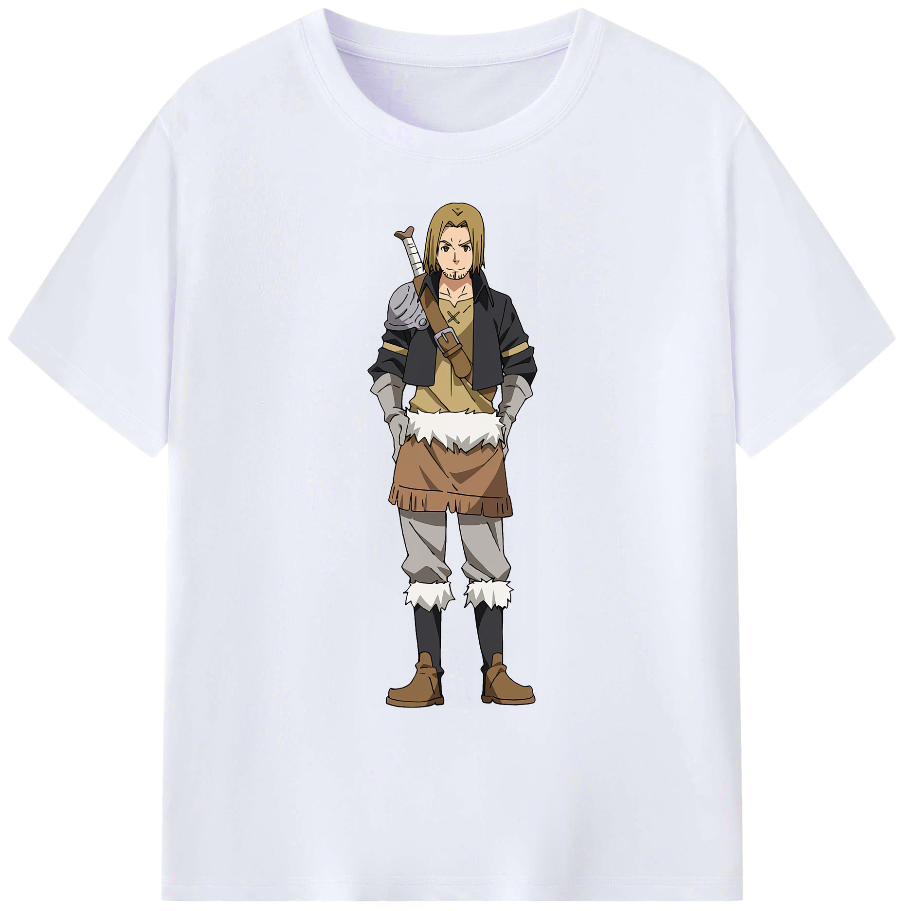 （画像用） 転スラ Regarding Reincarnated to Slime 綿100％ メンズ半袖Tシャツ｜肌触りやわらか＆通気性