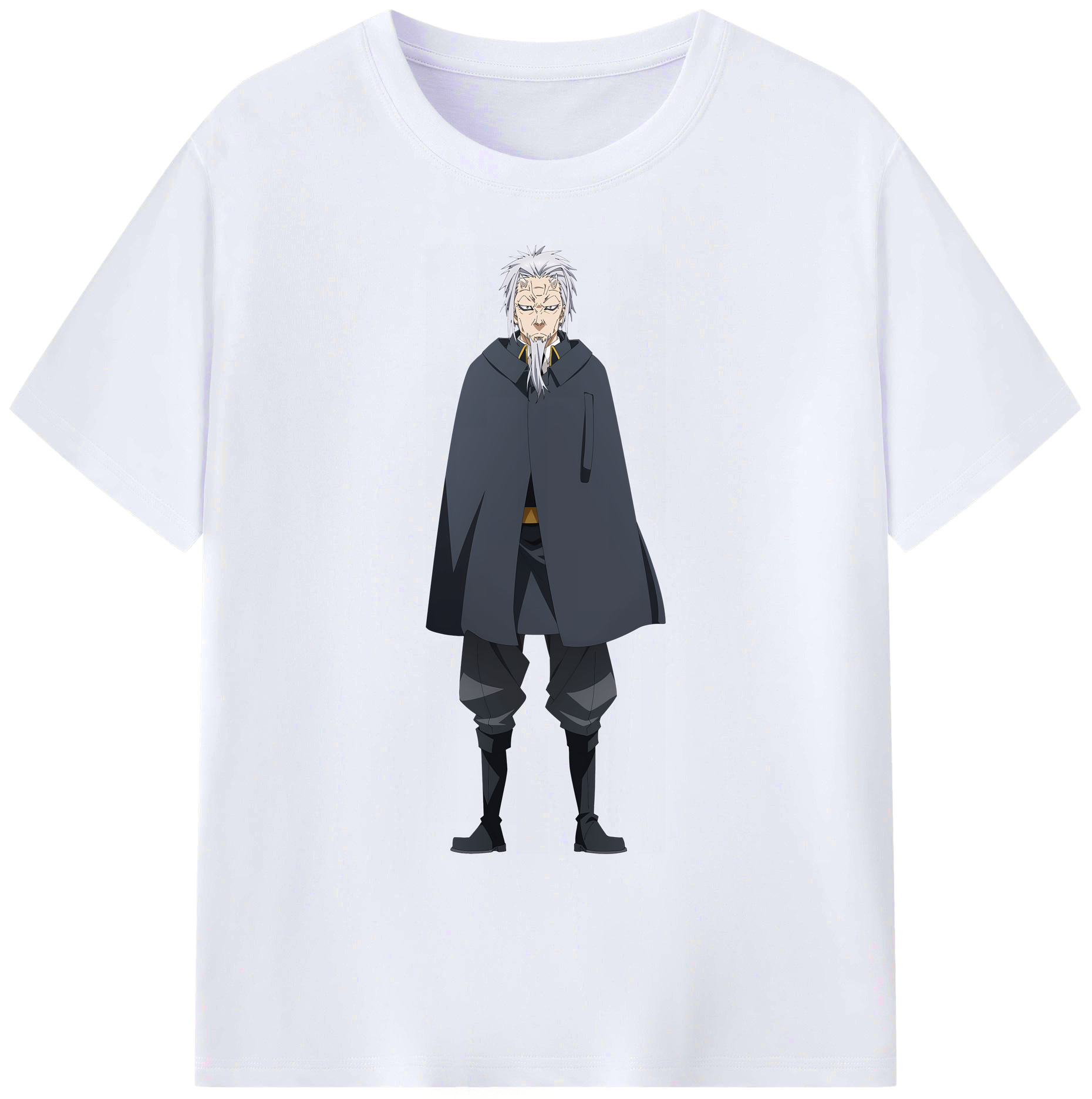 （画像用） 転スラ Regarding Reincarnated to Slime 綿100％ メンズ半袖Tシャツ｜肌触りやわらか＆通気性