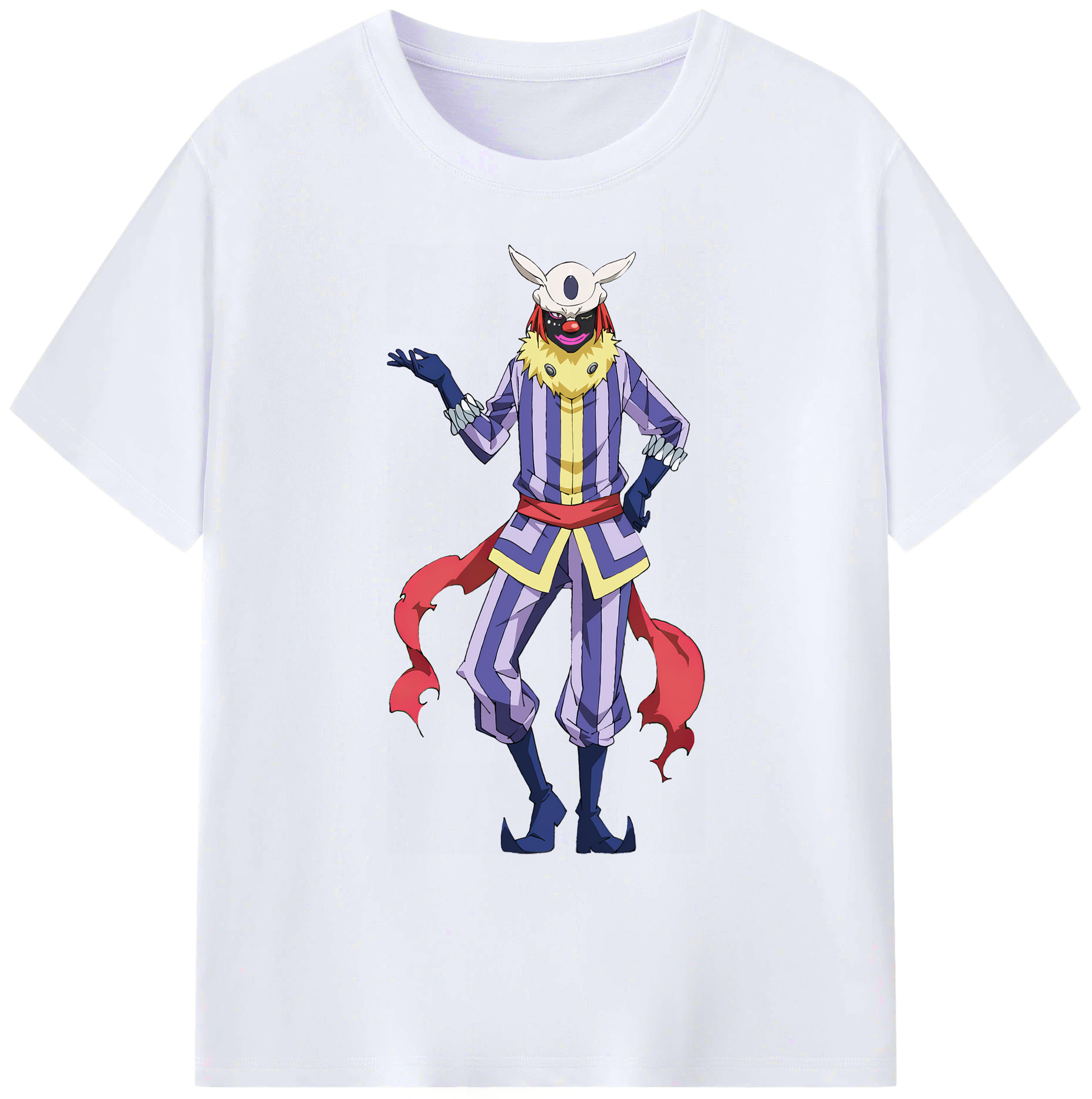 （画像用） 転スラ Regarding Reincarnated to Slime 綿100％ メンズ半袖Tシャツ｜肌触りやわらか＆通気性