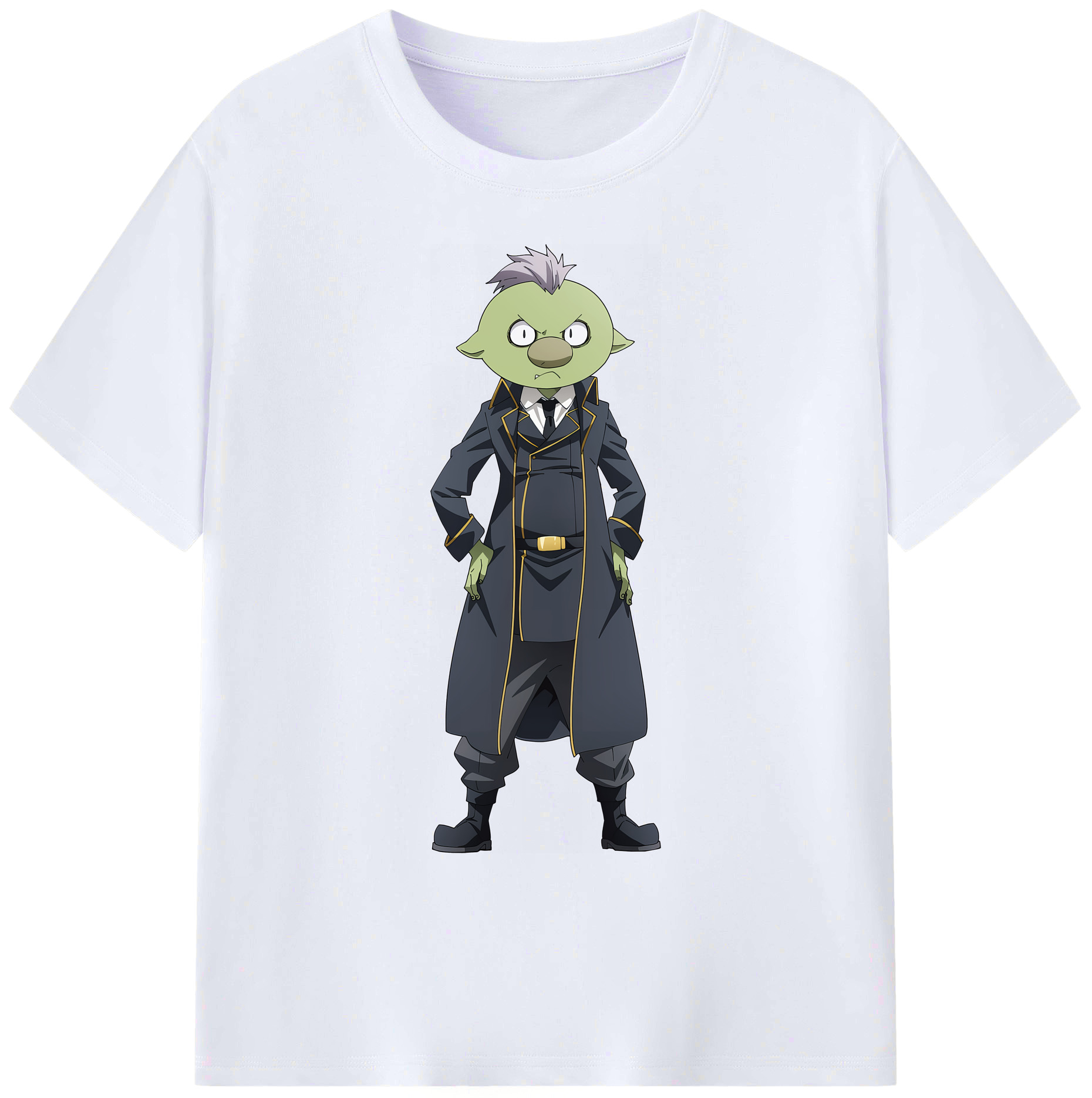 （画像用） 転スラ Regarding Reincarnated to Slime 綿100％ メンズ半袖Tシャツ｜肌触りやわらか＆通気性