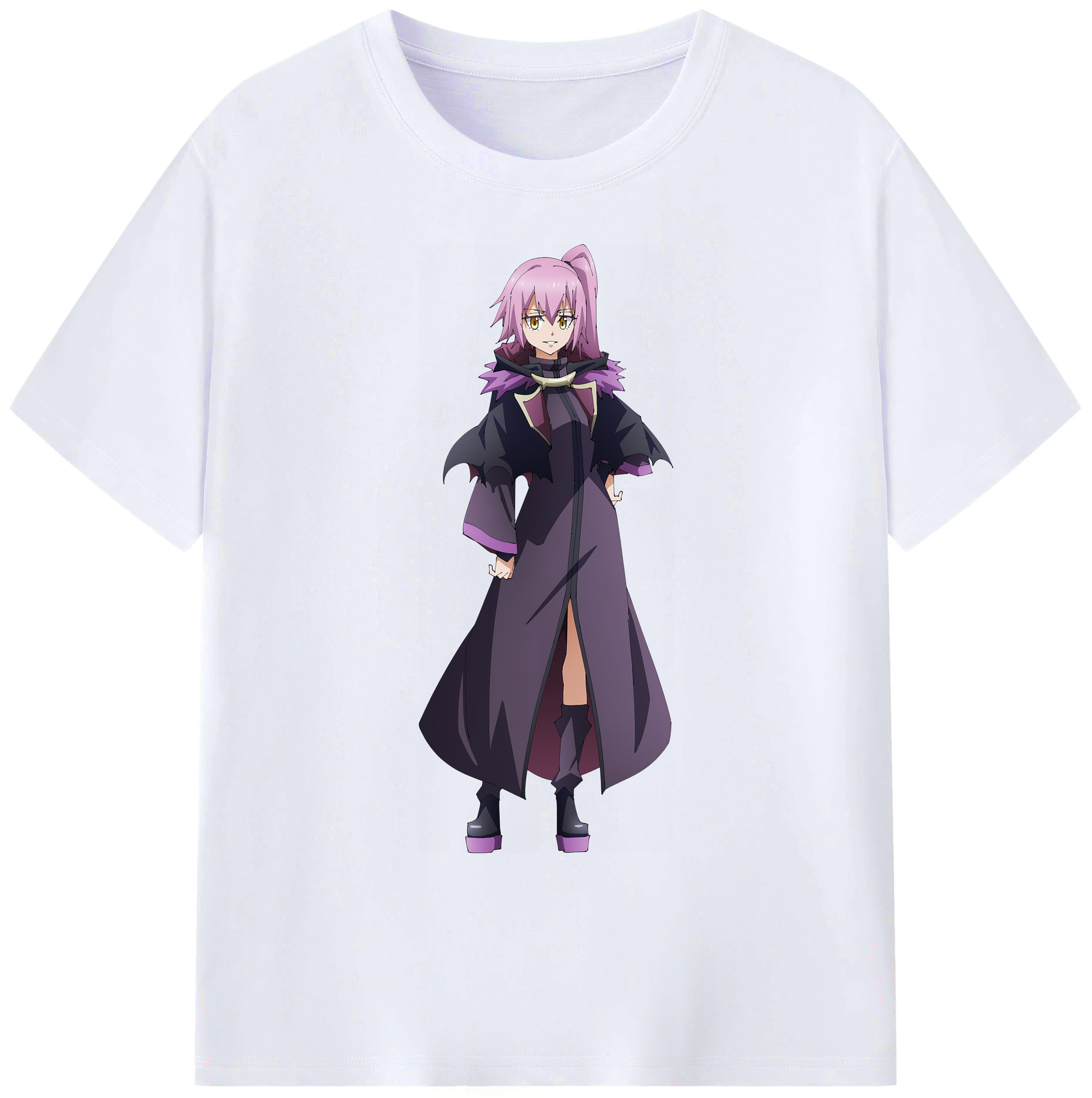 （画像用） 転スラ Regarding Reincarnated to Slime 綿100％ メンズ半袖Tシャツ｜肌触りやわらか＆通気性