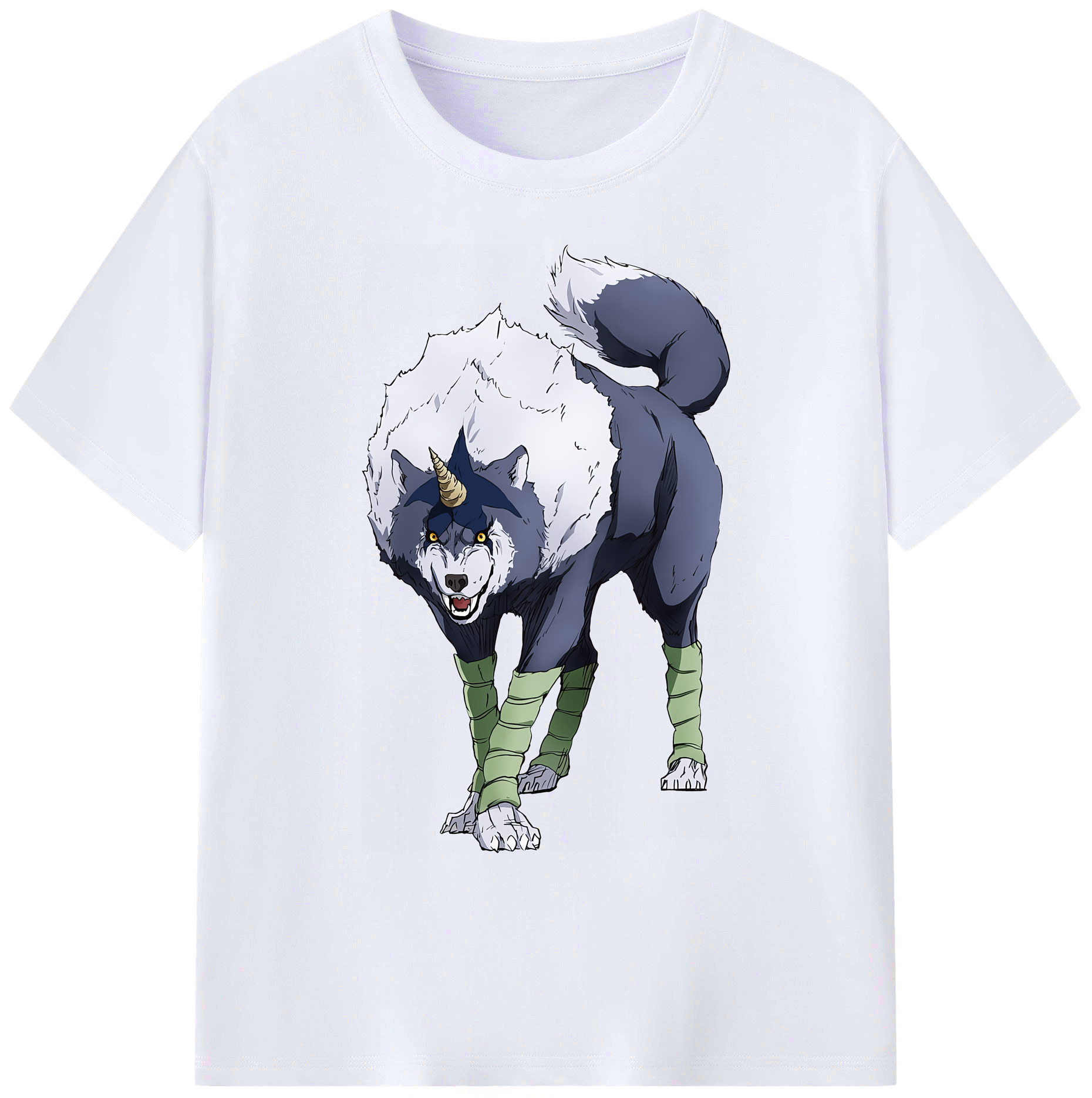 （画像用） 転スラ Regarding Reincarnated to Slime 綿100％ メンズ半袖Tシャツ｜肌触りやわらか＆通気性