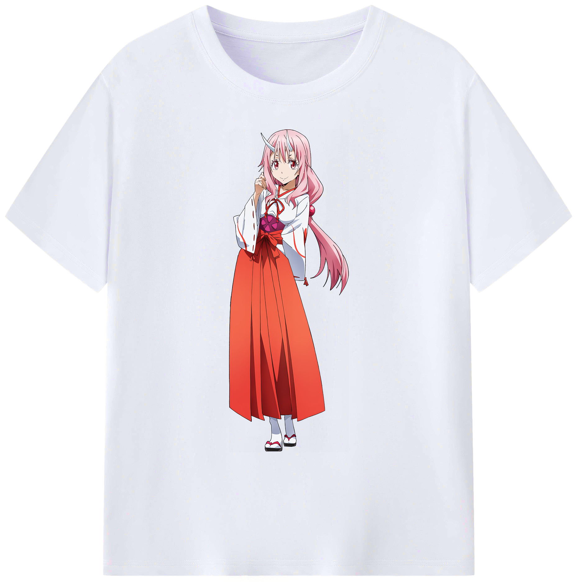 （画像用） 転スラ Regarding Reincarnated to Slime 綿100％ メンズ半袖Tシャツ｜肌触りやわらか＆通気性