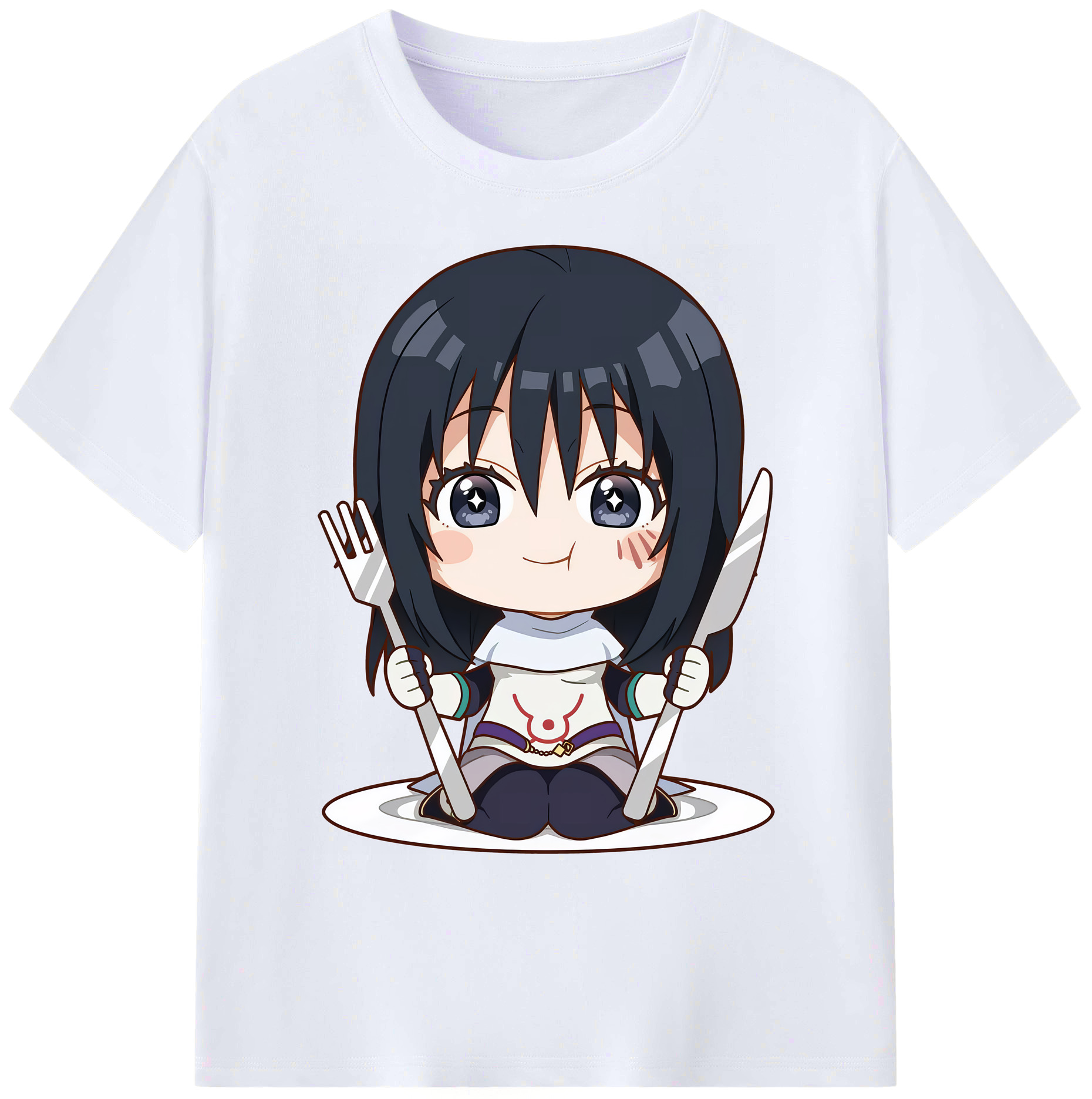 （画像用） 転スラ Regarding Reincarnated to Slime 綿100％ メンズ半袖Tシャツ｜肌触りやわらか＆通気性
