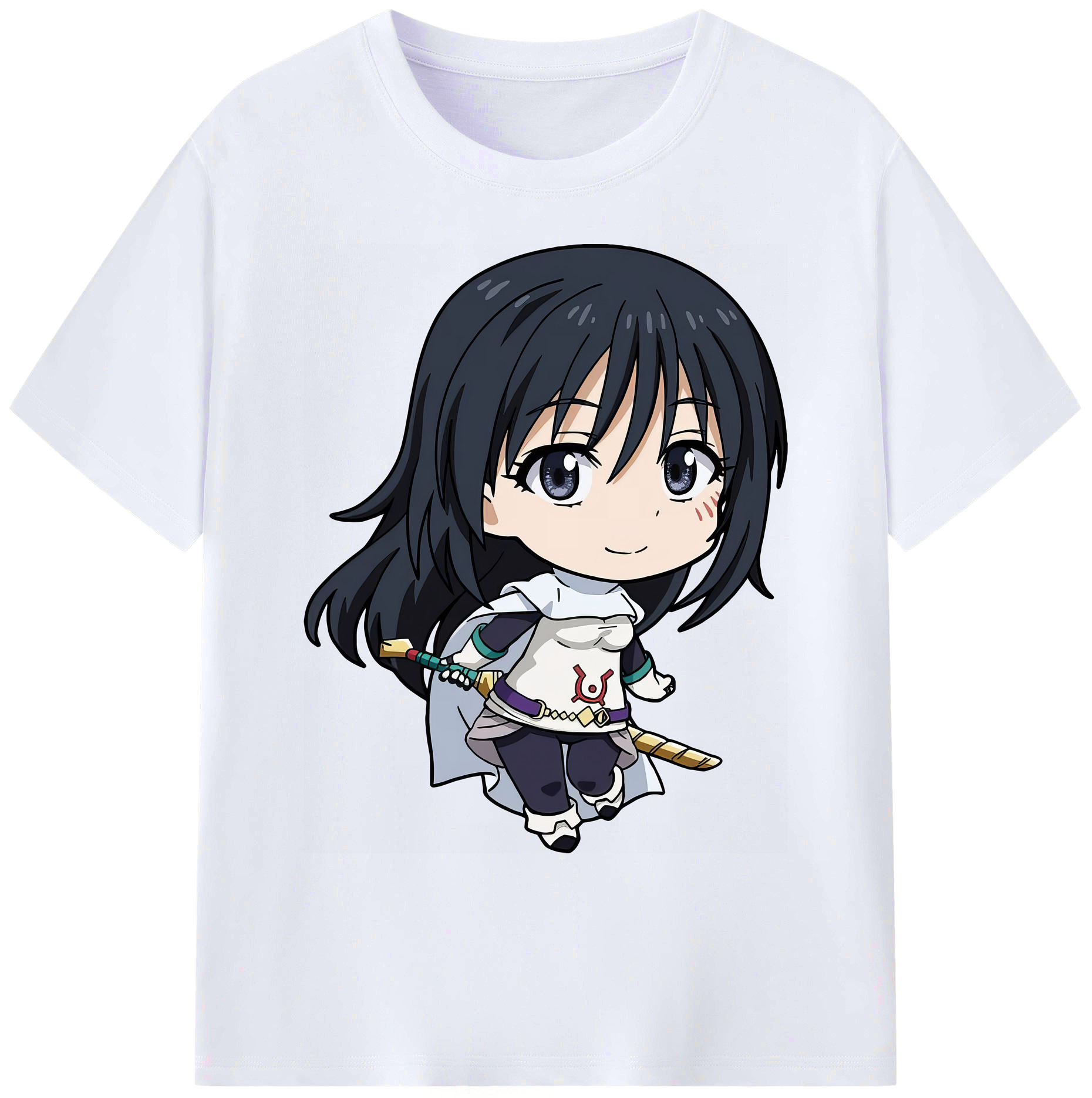 （画像用） 転スラ Regarding Reincarnated to Slime 綿100％ メンズ半袖Tシャツ｜肌触りやわらか＆通気性