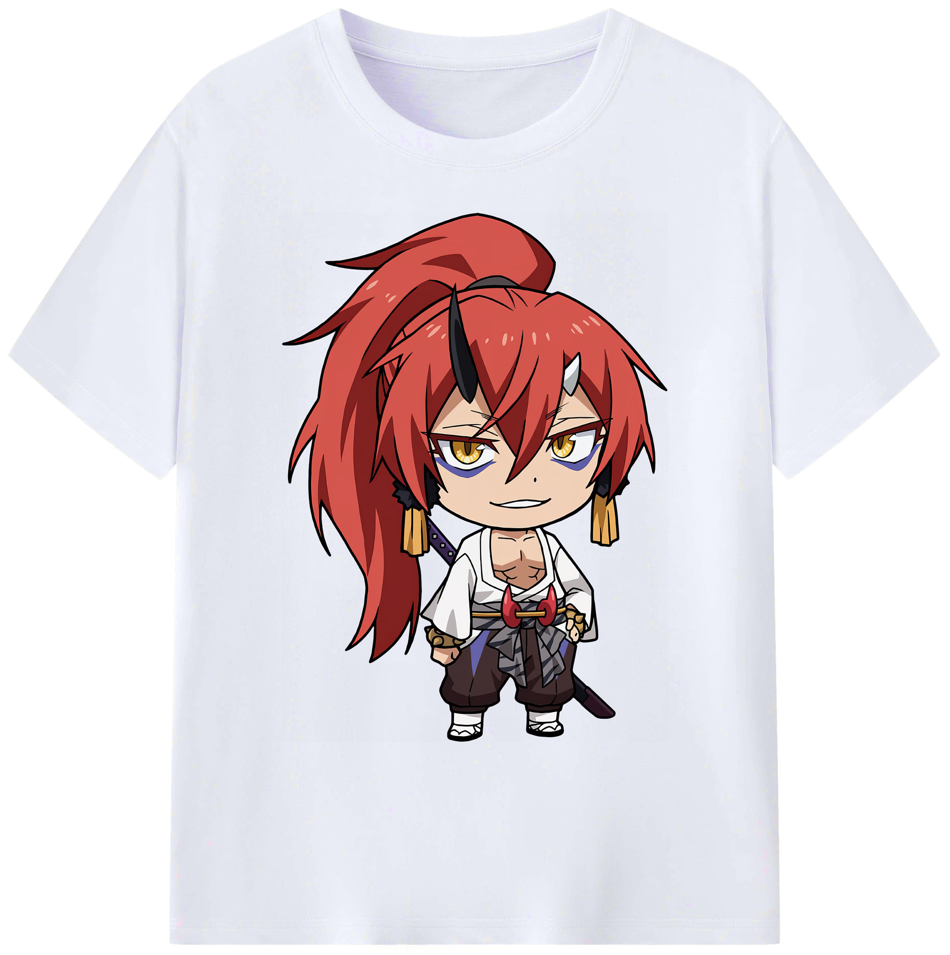 （画像用） 転スラ Regarding Reincarnated to Slime 綿100％ メンズ半袖Tシャツ｜肌触りやわらか＆通気性