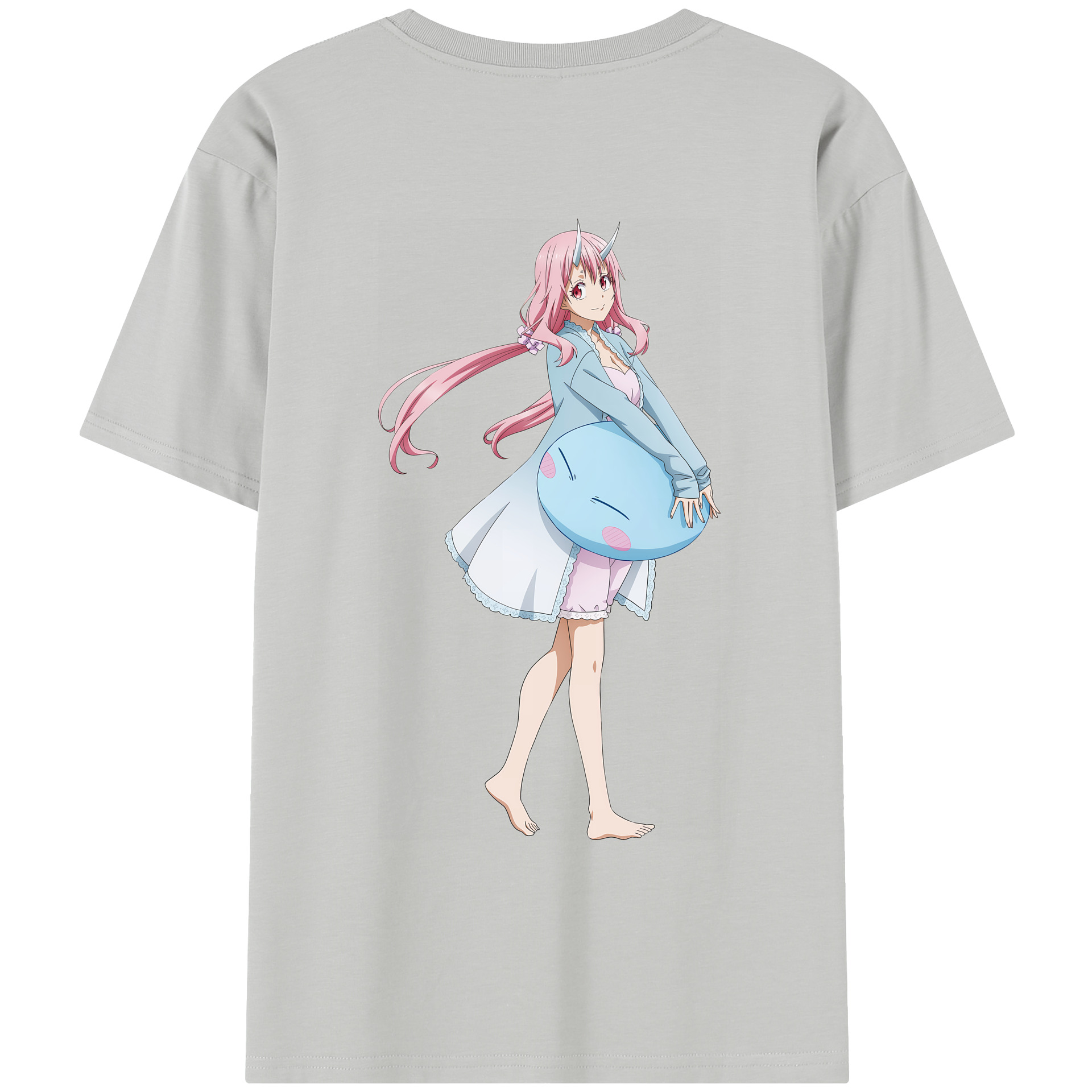 （画像用） 転スラ Regarding Reincarnated to Slime レディース半袖Tシャツ(バックプリント)